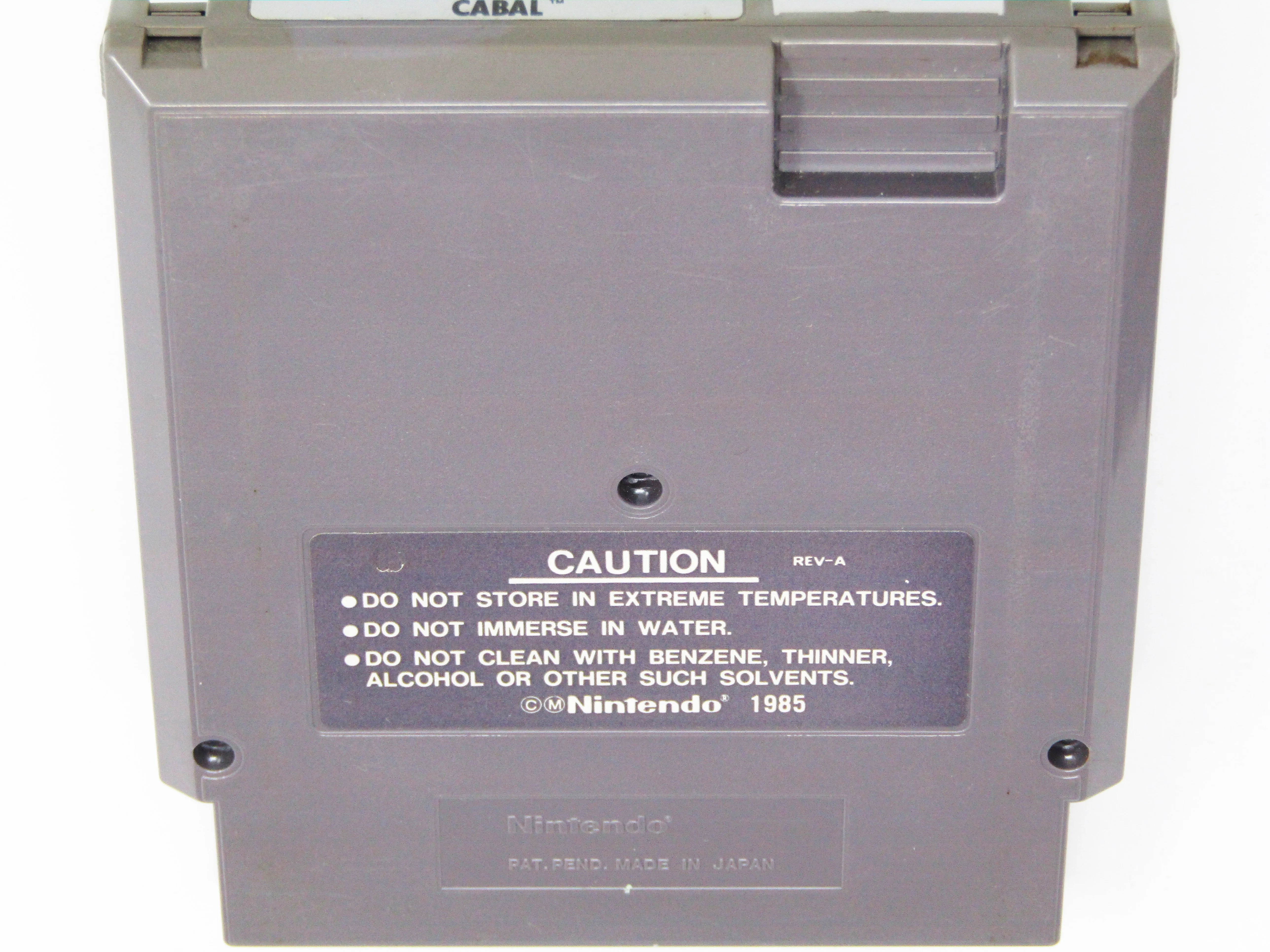 Cabal (Nintendo / NES) - Image 8