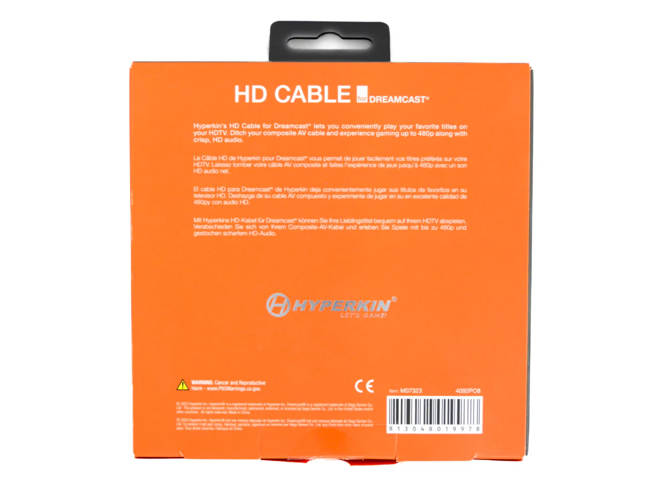 Sega Dreamcast HD Cable [Unofficial] (Sega Dreamcast) - Image 2
