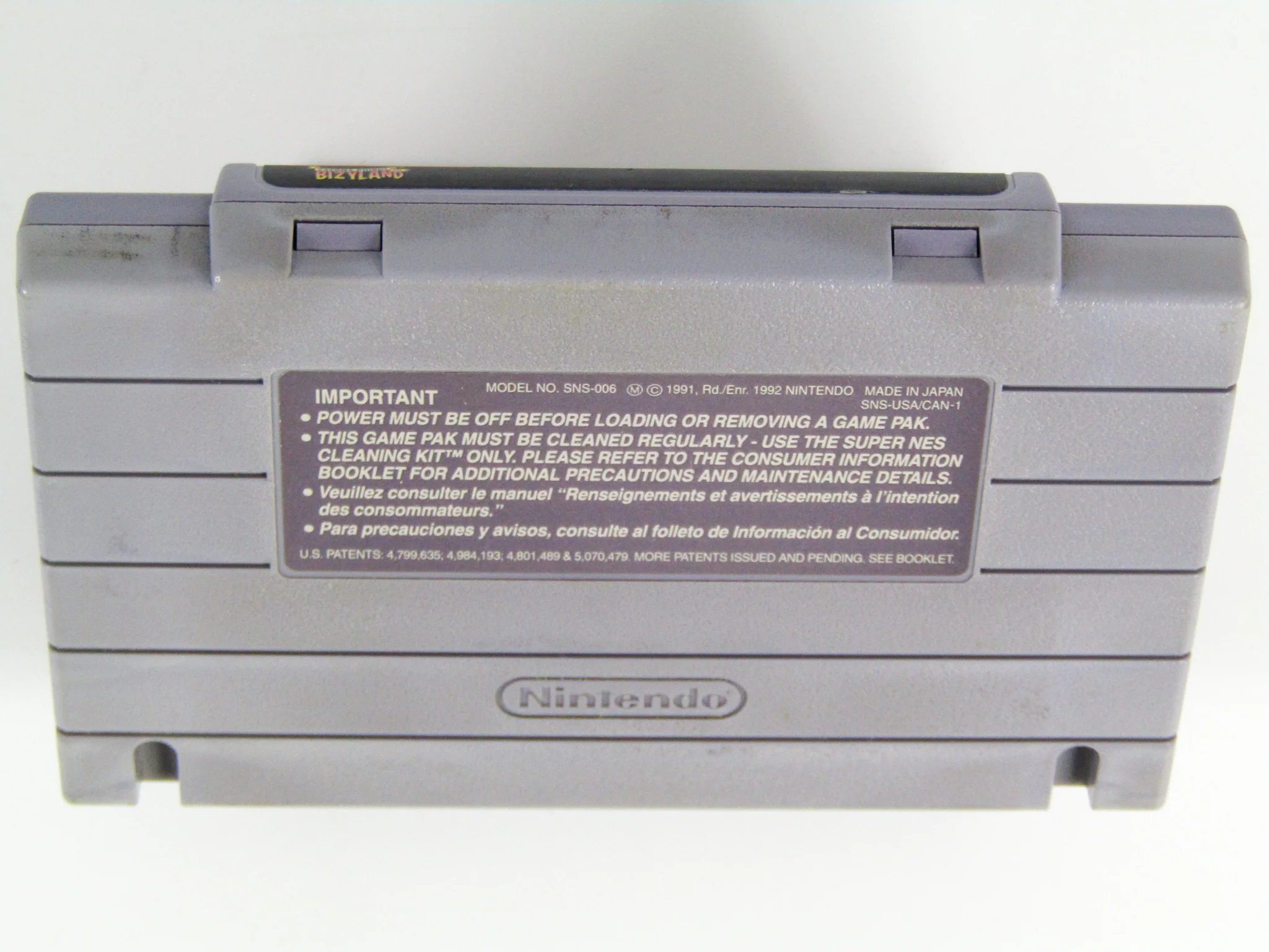 Cacoma Knight In Bizyland (Super Nintendo / SNES) - Image 2