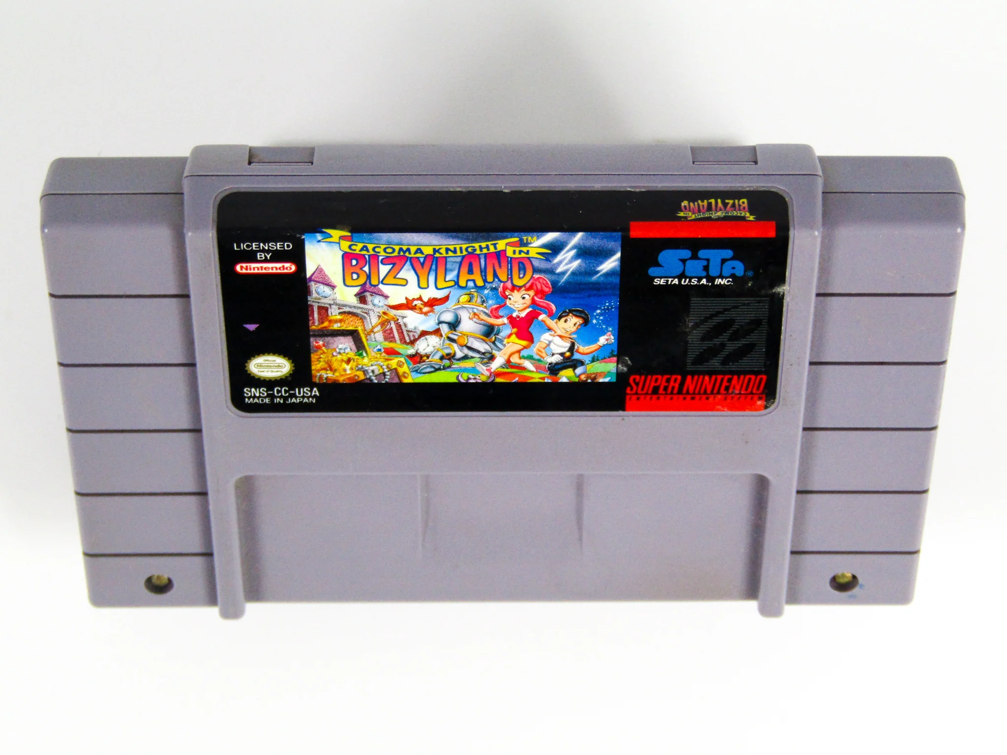 Cacoma Knight In Bizyland (Super Nintendo / SNES) - Image 3