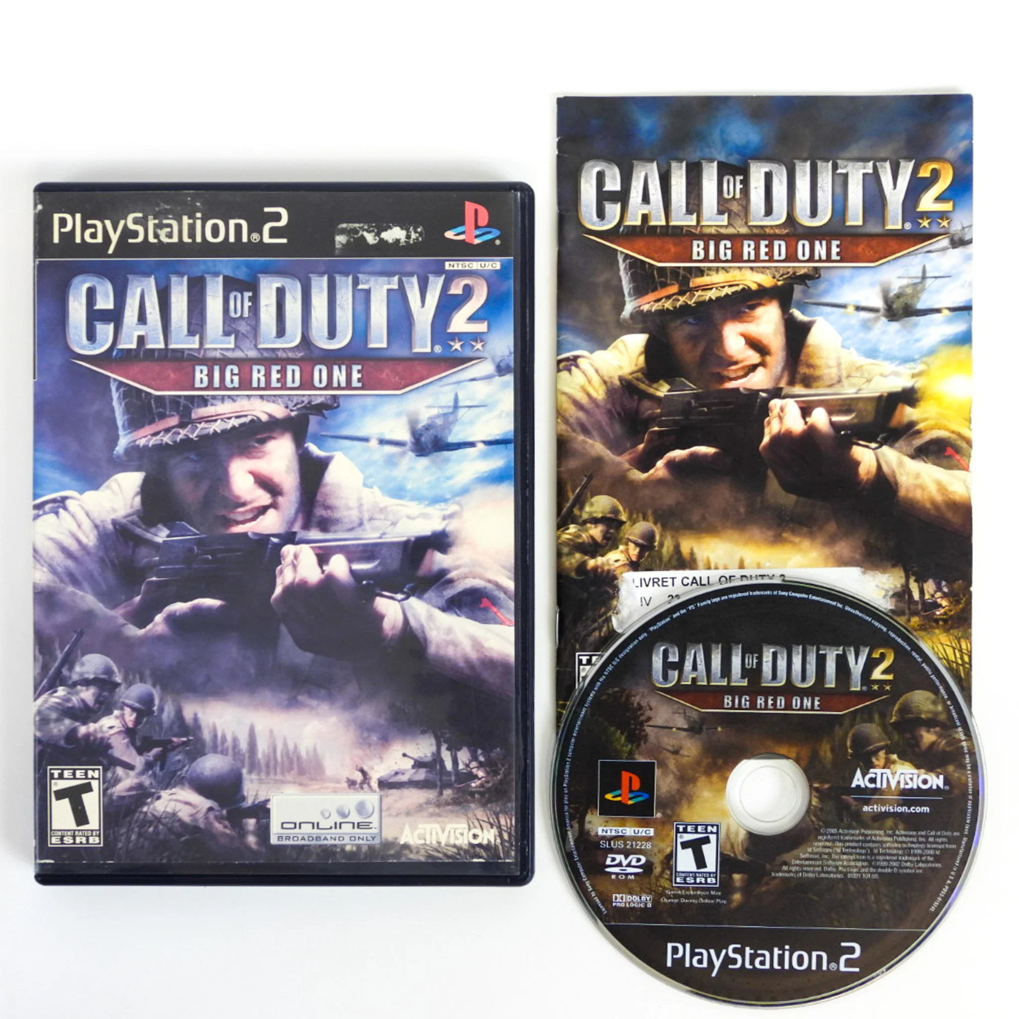 Call Of Duty: 2 Big Red One (PlayStation 2 / PS2) - Image 2