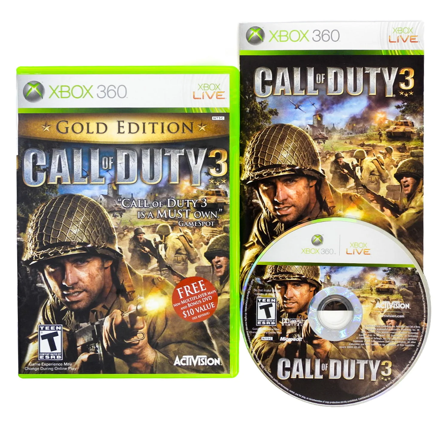 Call of Duty 3 [Gold Edition] (Xbox 360) - Image 2