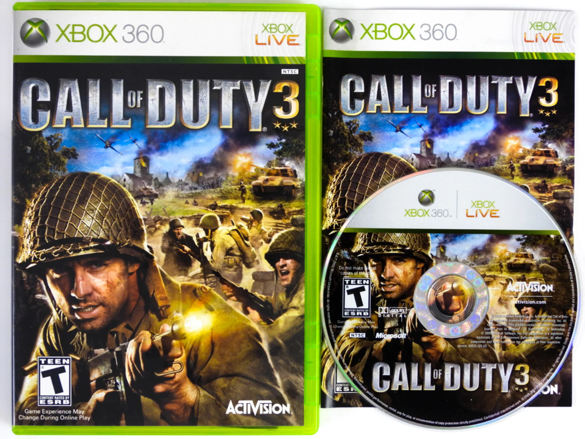 Call Of Duty 3 (Xbox 360)