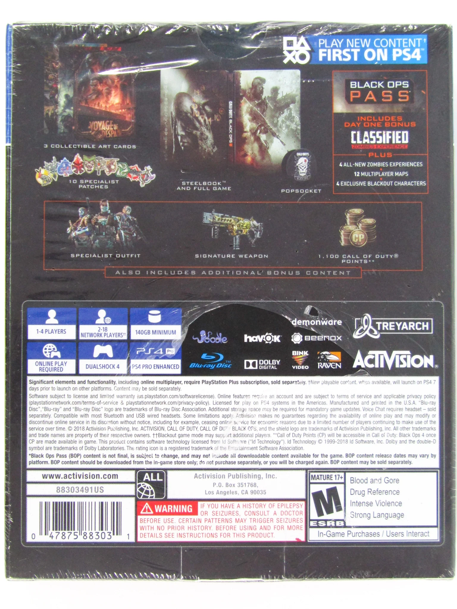 Call Of Duty Black Ops 4 [Pro Edition] (PlayStation 4 / PS4) - Image 2