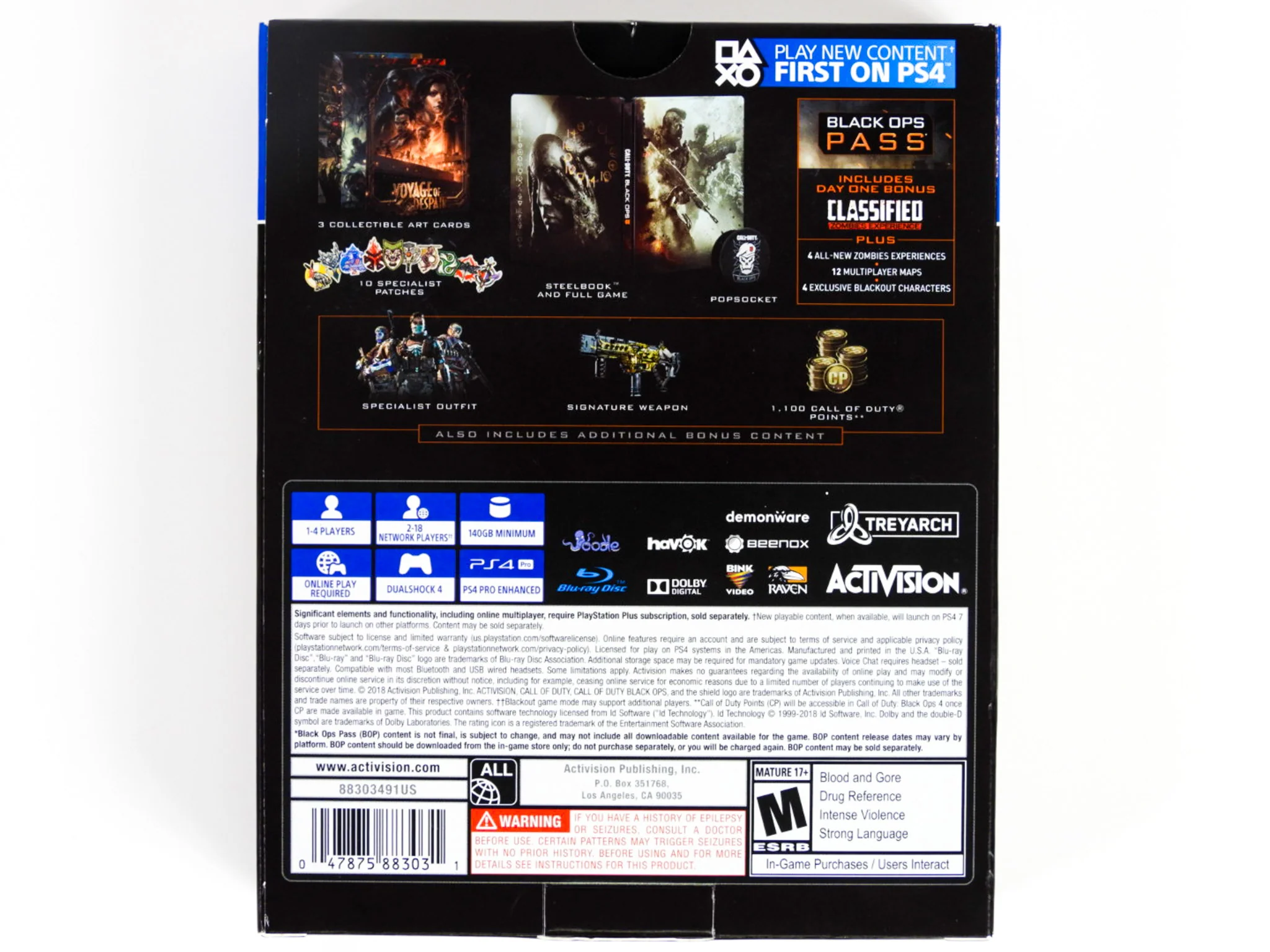 Call Of Duty Black Ops 4 [Pro Edition] (PlayStation 4 / PS4) - Image 2
