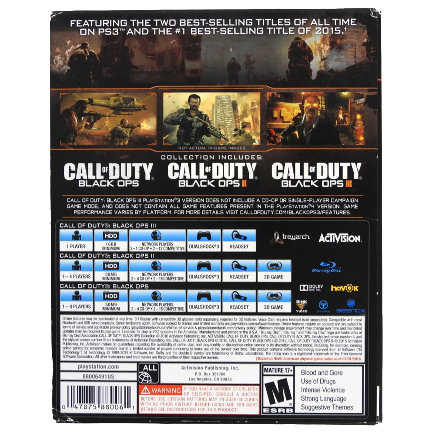 Call of Duty Black Ops Collection (PlayStation 3 / PS3) - Image 2