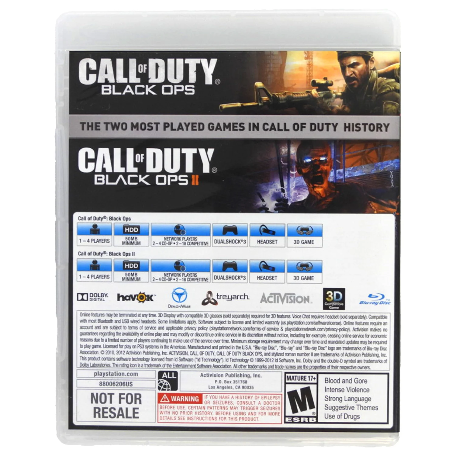 Call of Duty Black Ops Collection (PlayStation 3 / PS3) - Image 4