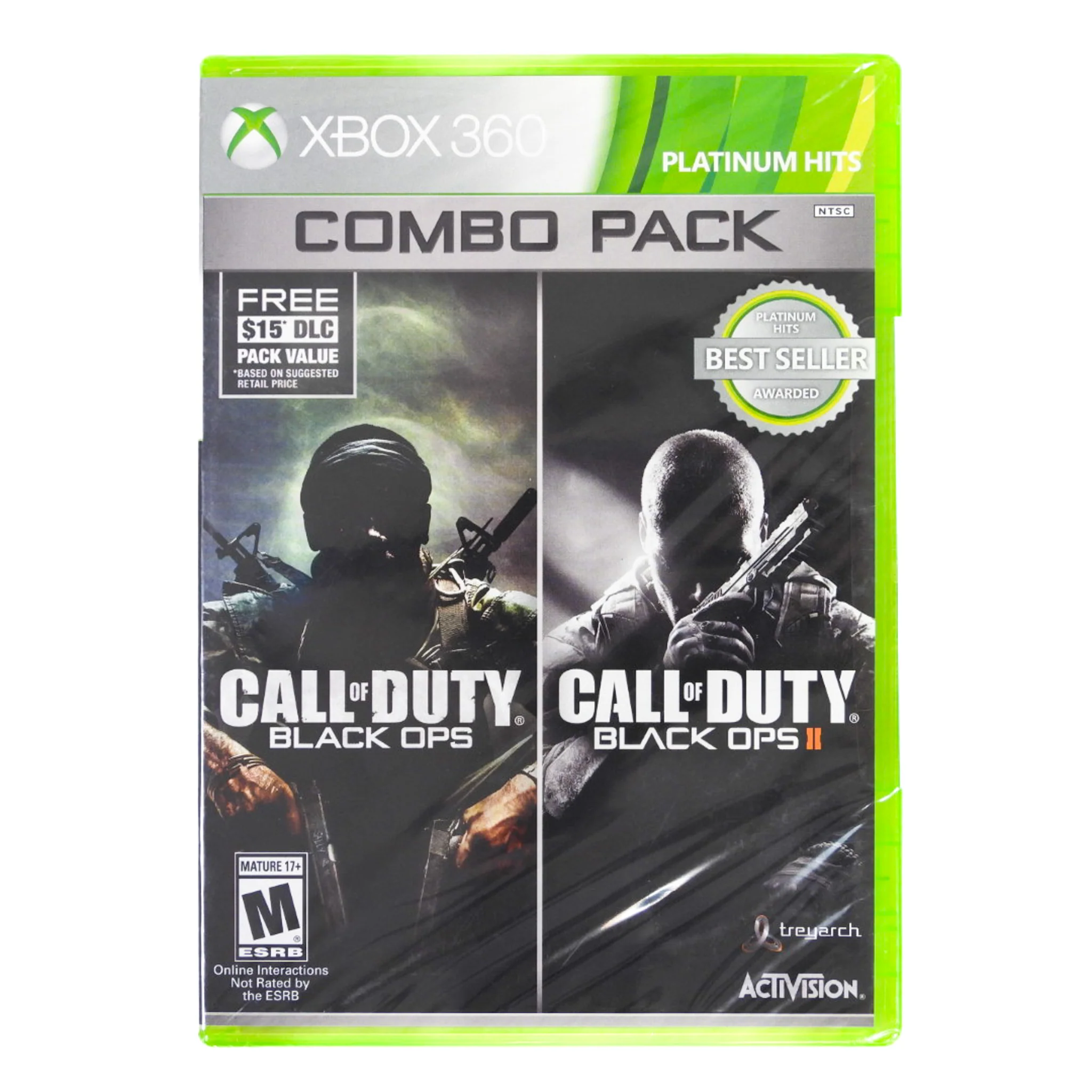 Call Of Duty Black Ops I 1 And II 2 Combo Pack [Platinum Hits] (Xbox 360)