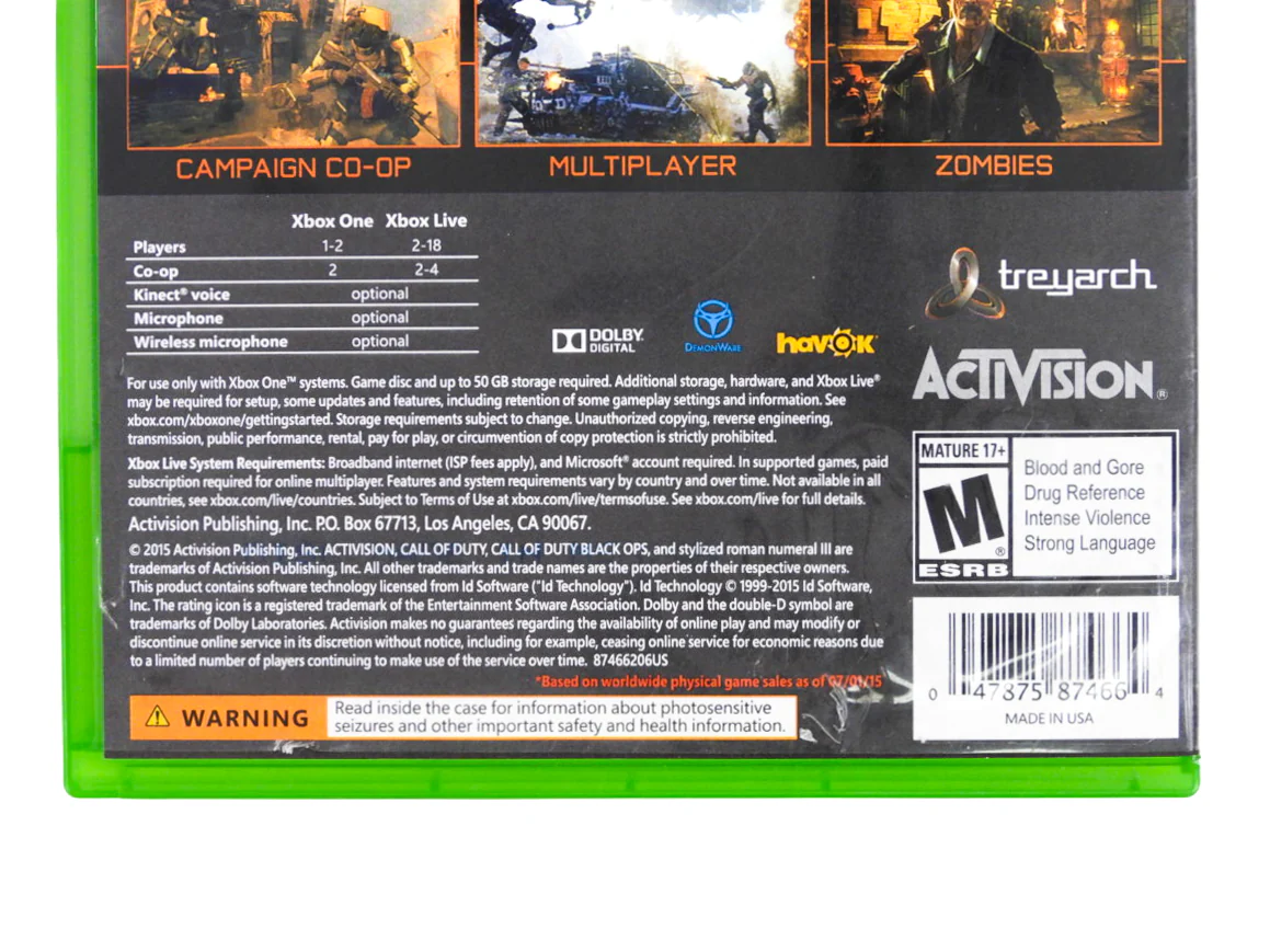 Call Of Duty Black Ops III 3 (Xbox One) - Image 5