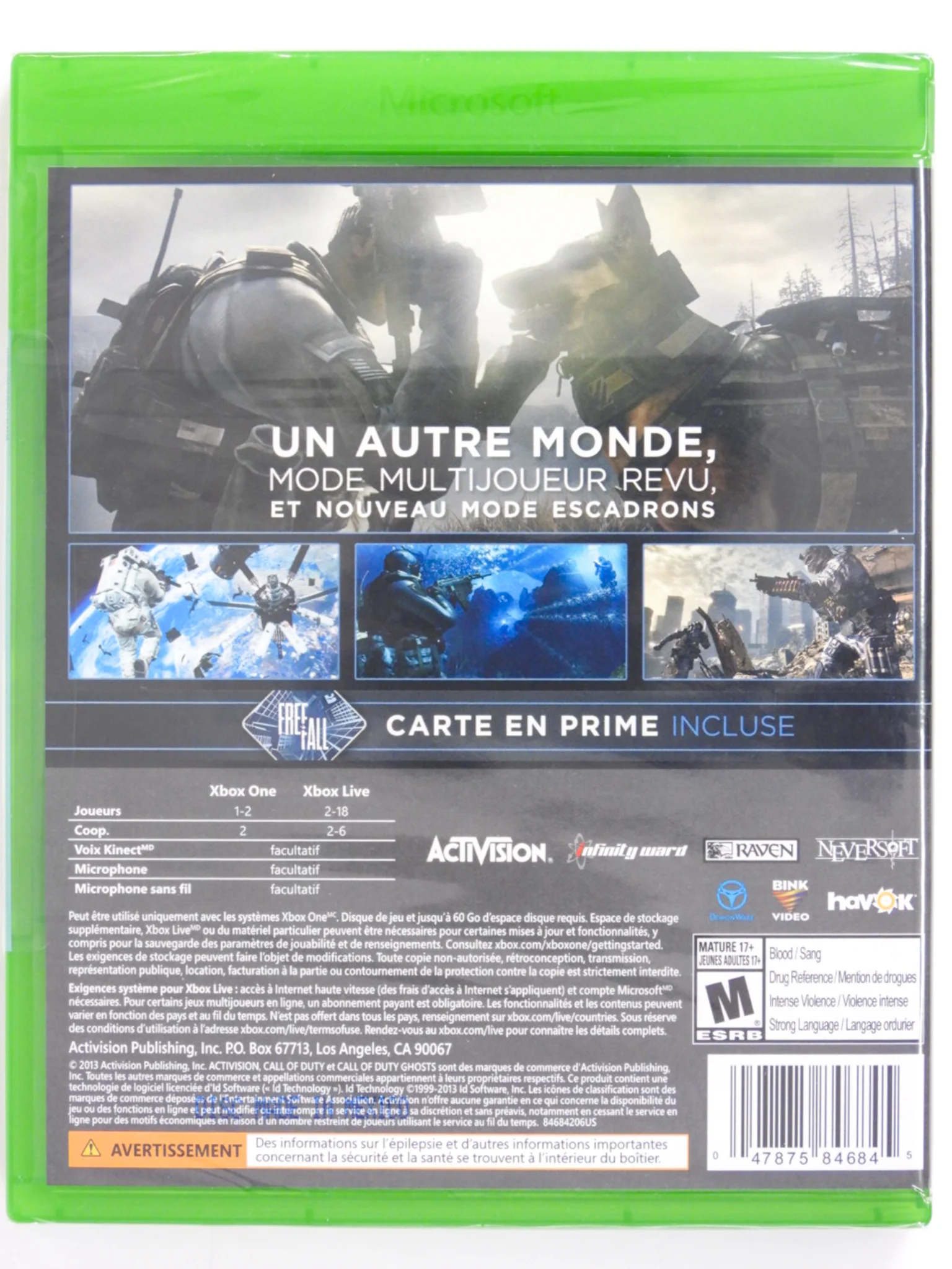 Call Of Duty Ghosts [French Version] (Xbox One) - Image 2