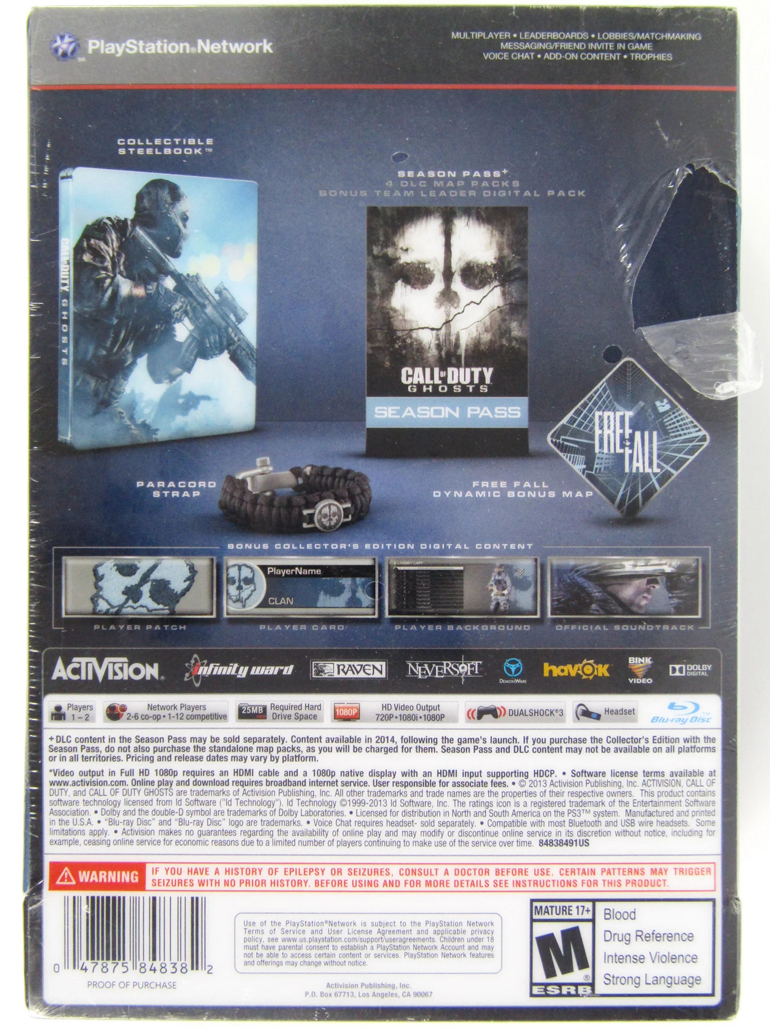 Call Of Duty Ghosts [Hardened Edition] (PlayStation 3 / PS3) - Image 2