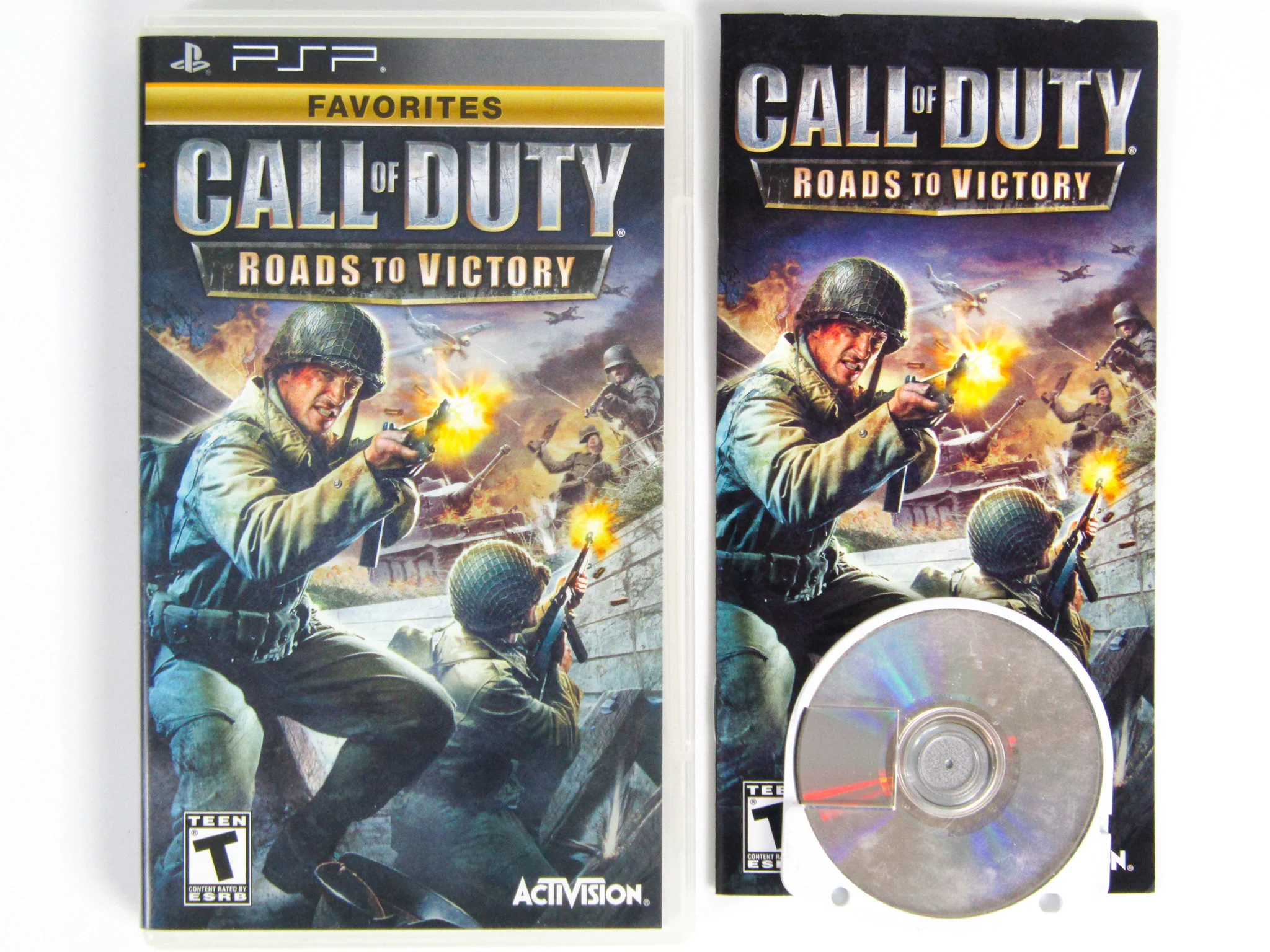 Call Of Duty Roads To Victory [Favorites] (PlayStation Portable / PSP)