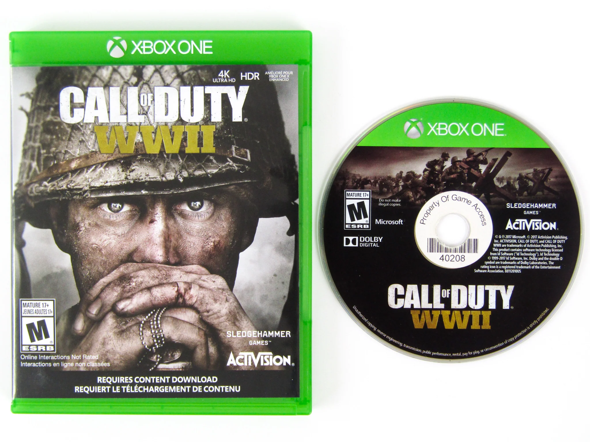 Call of Duty WWII (Xbox One) - Image 2