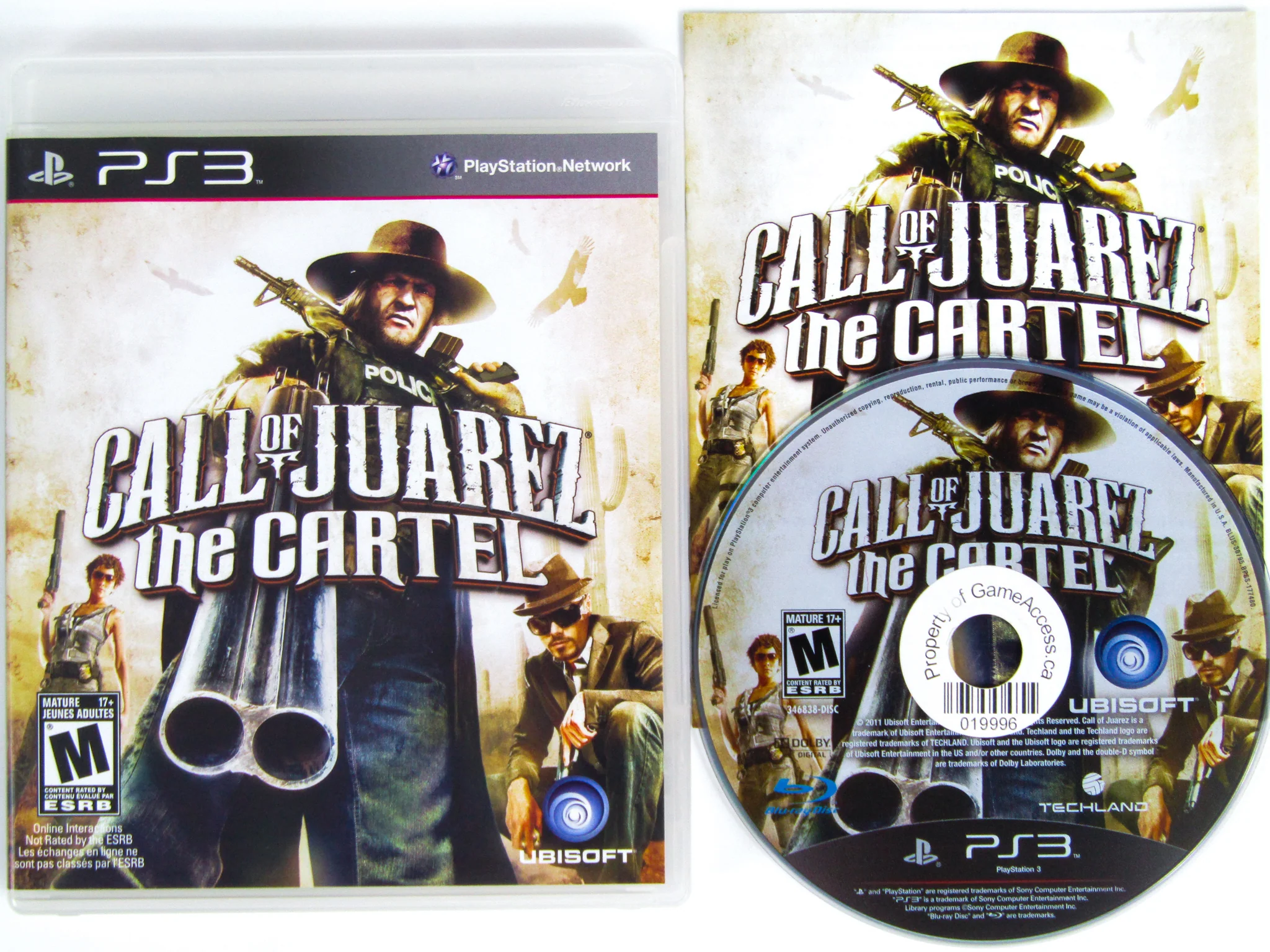 Call Of Juarez: The Cartel (PlayStation 3 / PS3) - Image 2
