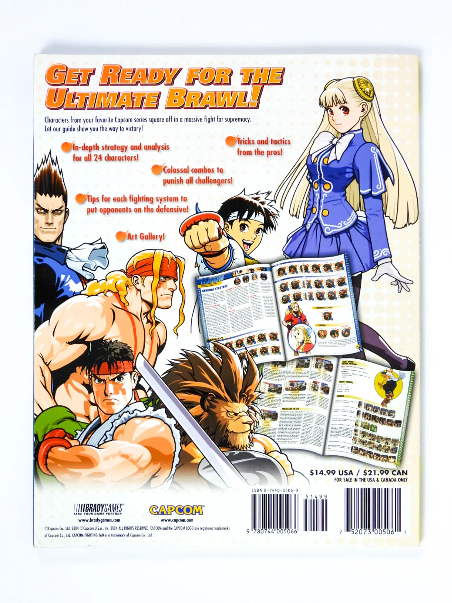 Capcom Fighting Evolution [BradyGames] (Game Guide) - Image 2