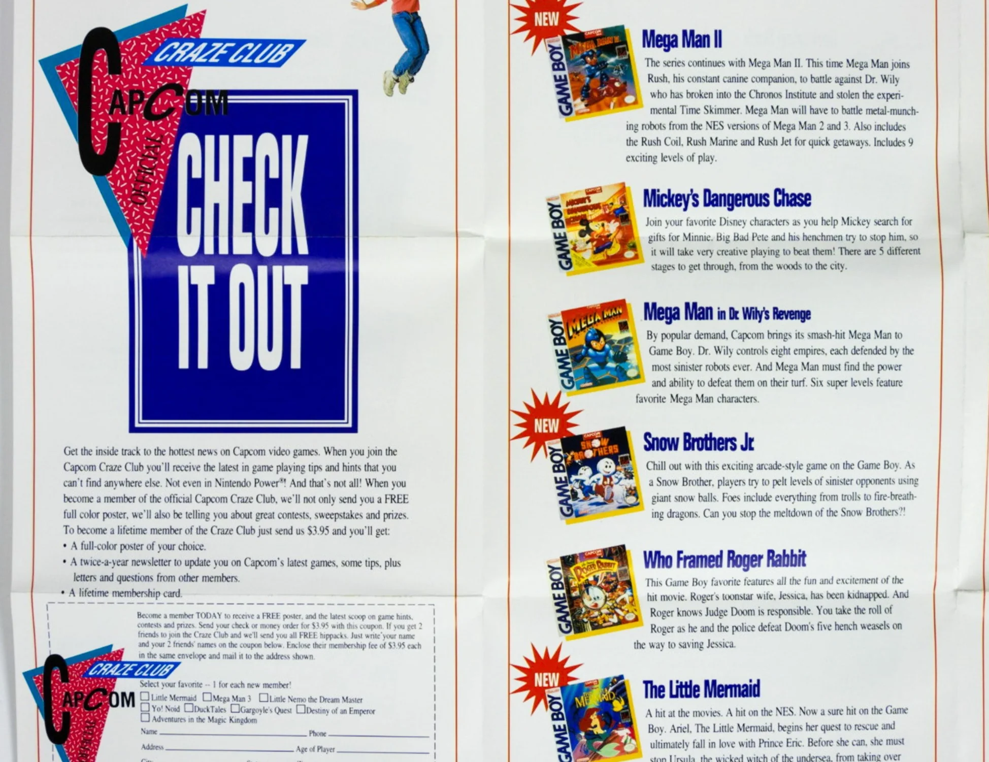 Capcom USA Free Hippack [Poster] (Super Nintendo / SNES) - Image 5