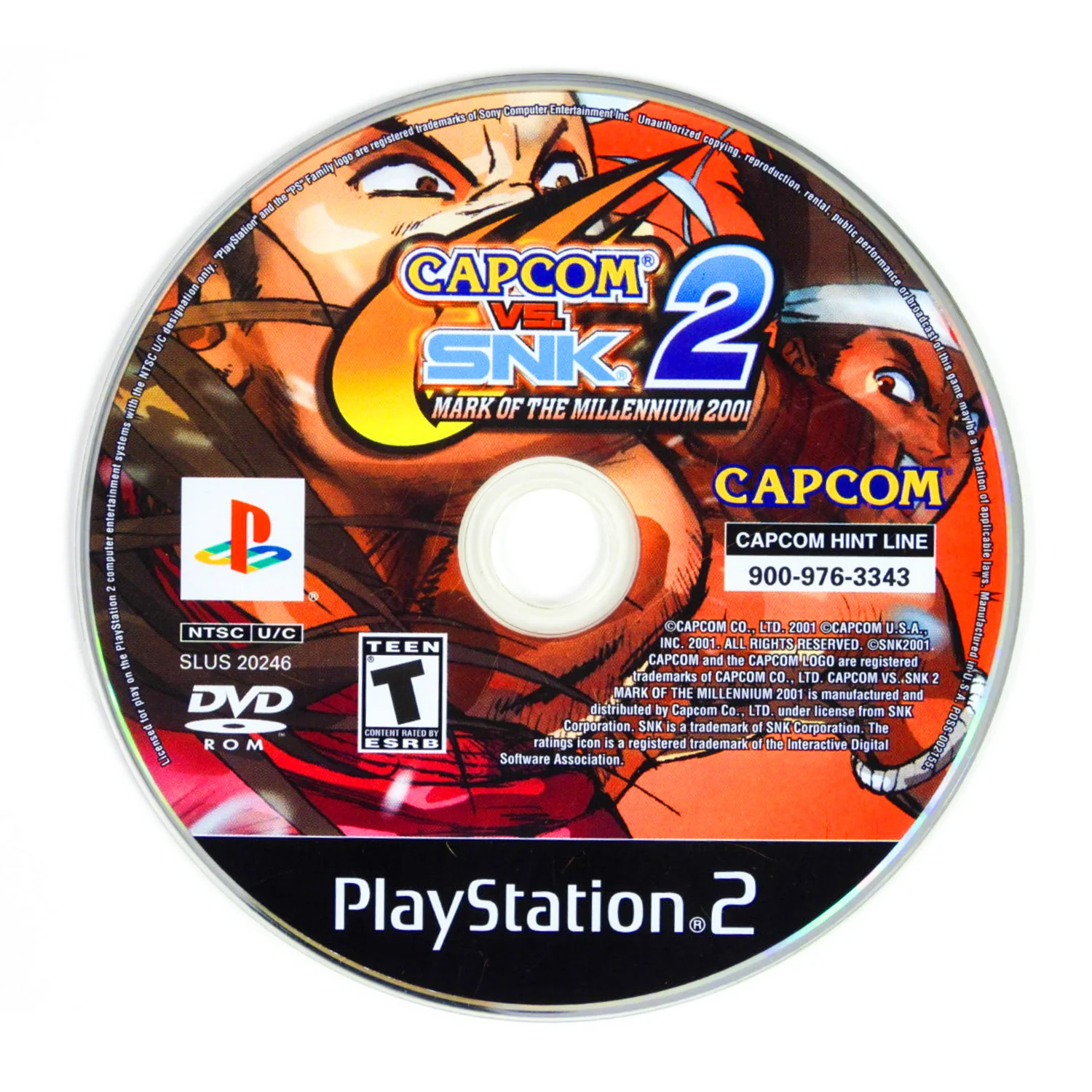 Capcom vs SNK 2 (PlayStation 2 / PS2) - Image 8