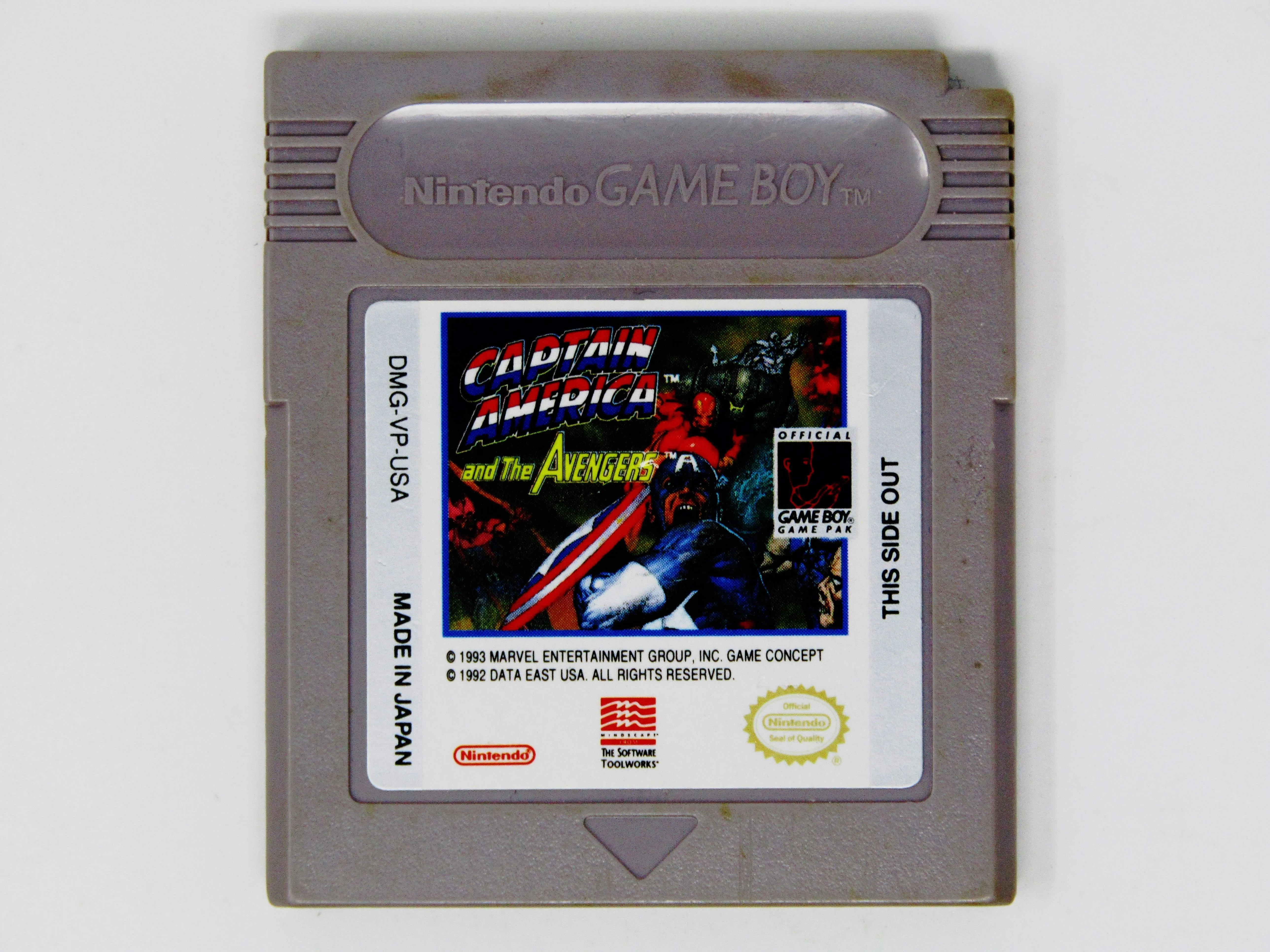 Captain America And The Avengers (Nintendo Game Boy)