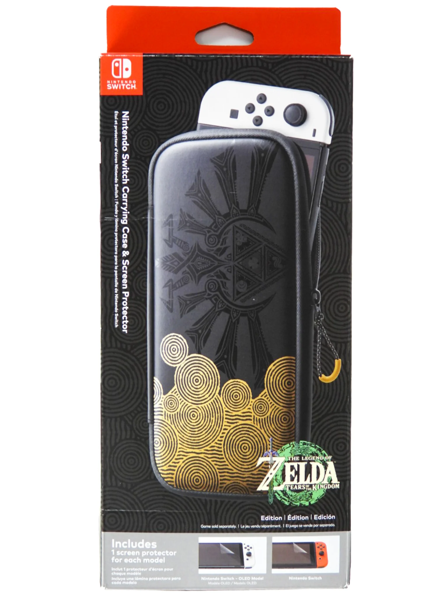 Carrying Case & Screen Protector [The Legend Of Zelda: Tears of the Kingdom] (Nintendo Switch) - Image 2