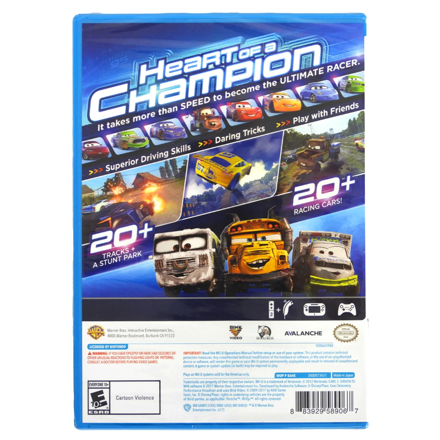 Cars 3 Driven to Win (Nintendo Wii U) - Image 2