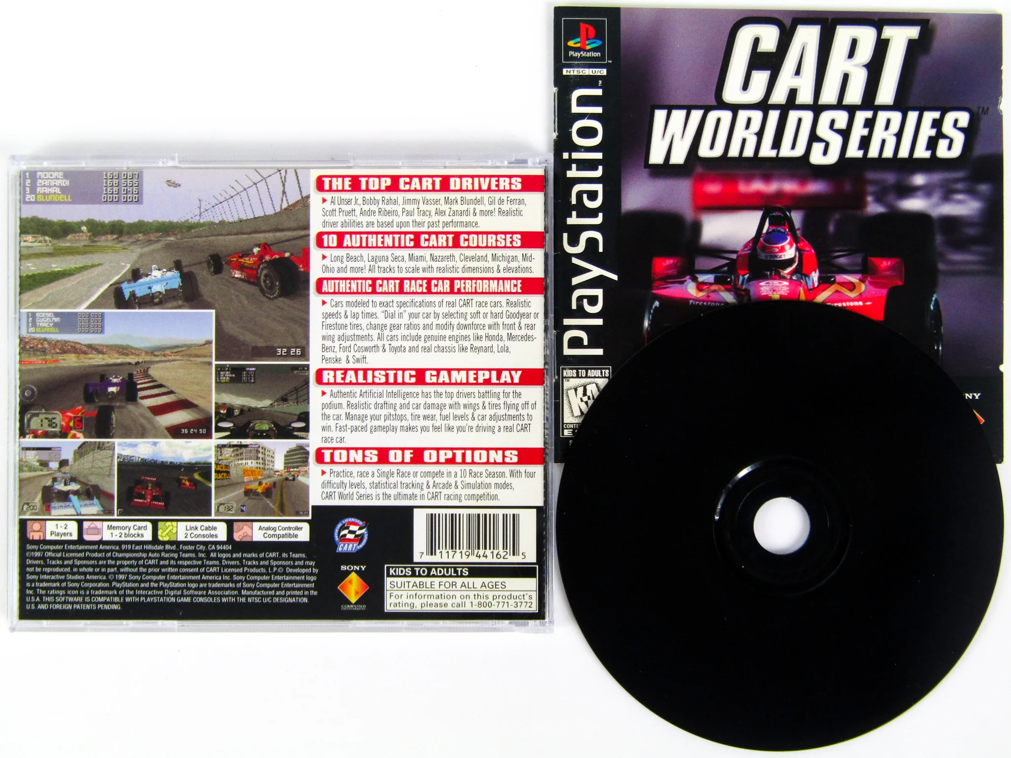 CART World Series (PlayStation / PS1)