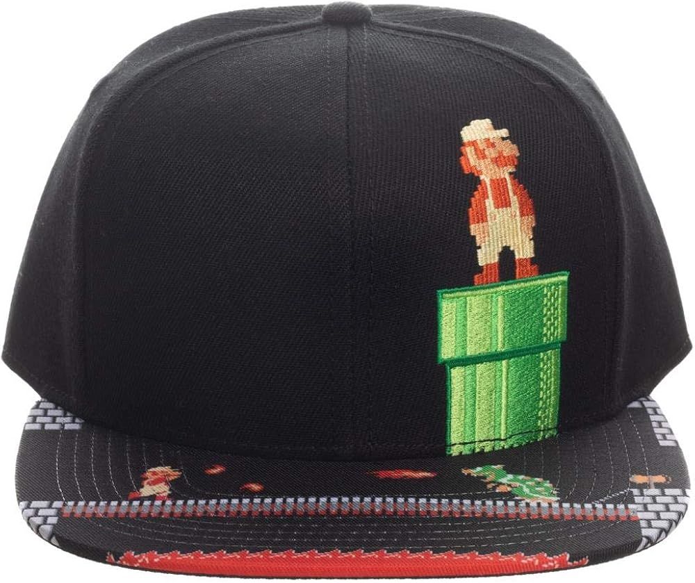 Casquette Snapback Super Mario Bros. 8-bit classique - Image 2