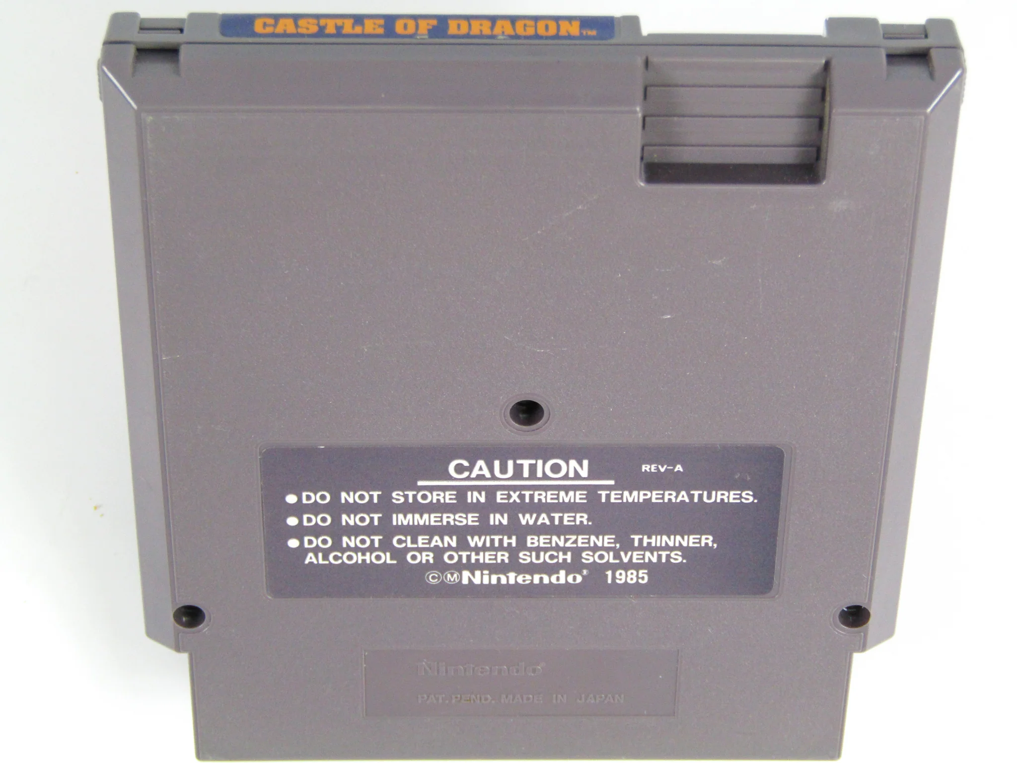 Castle Of Dragon (Nintendo / NES) - Image 2