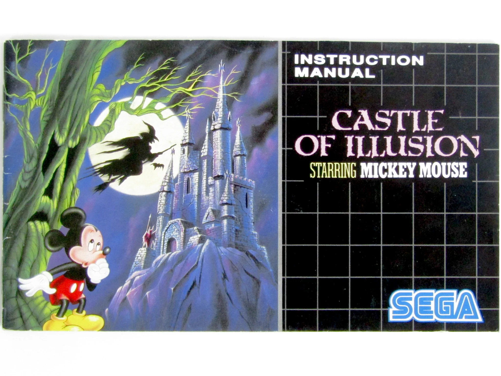 Castle Of Illusion [Manual] (Sega Genesis)