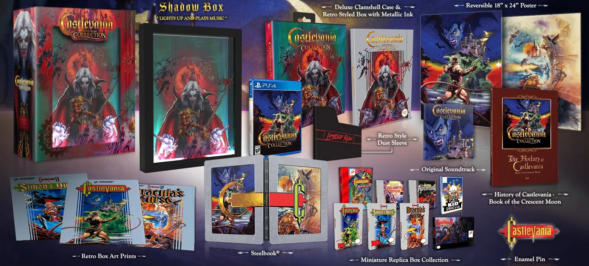Castlevania Anniversary Collection [Ultimate Edition] [Limited Run Games] (PlayStation 4 / PS4) - Image 2