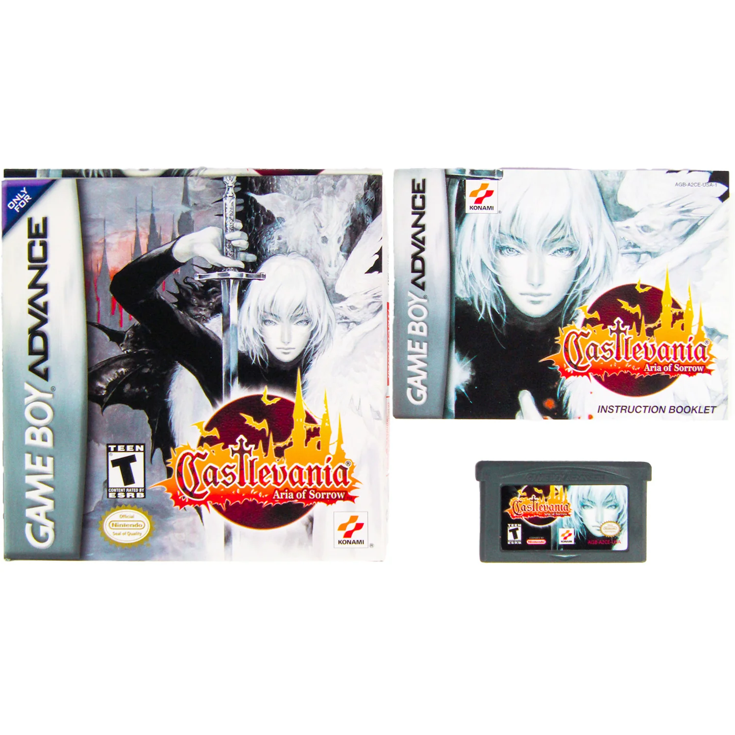 Castlevania Aria of Sorrow (Nintendo Game Boy Advance / GBA)