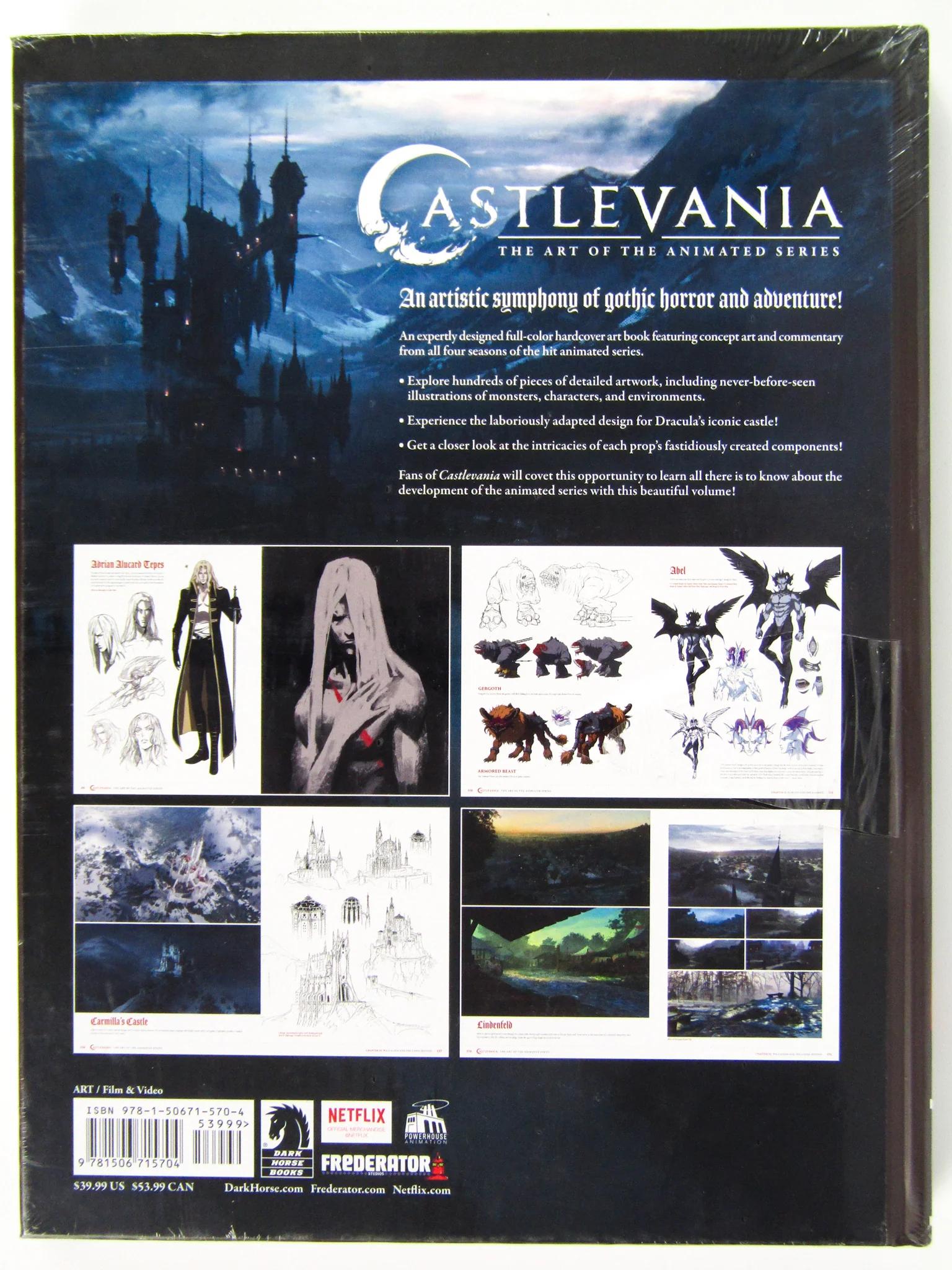 Castlevania: Art Of The Animated Series (Art Book) - Image 2