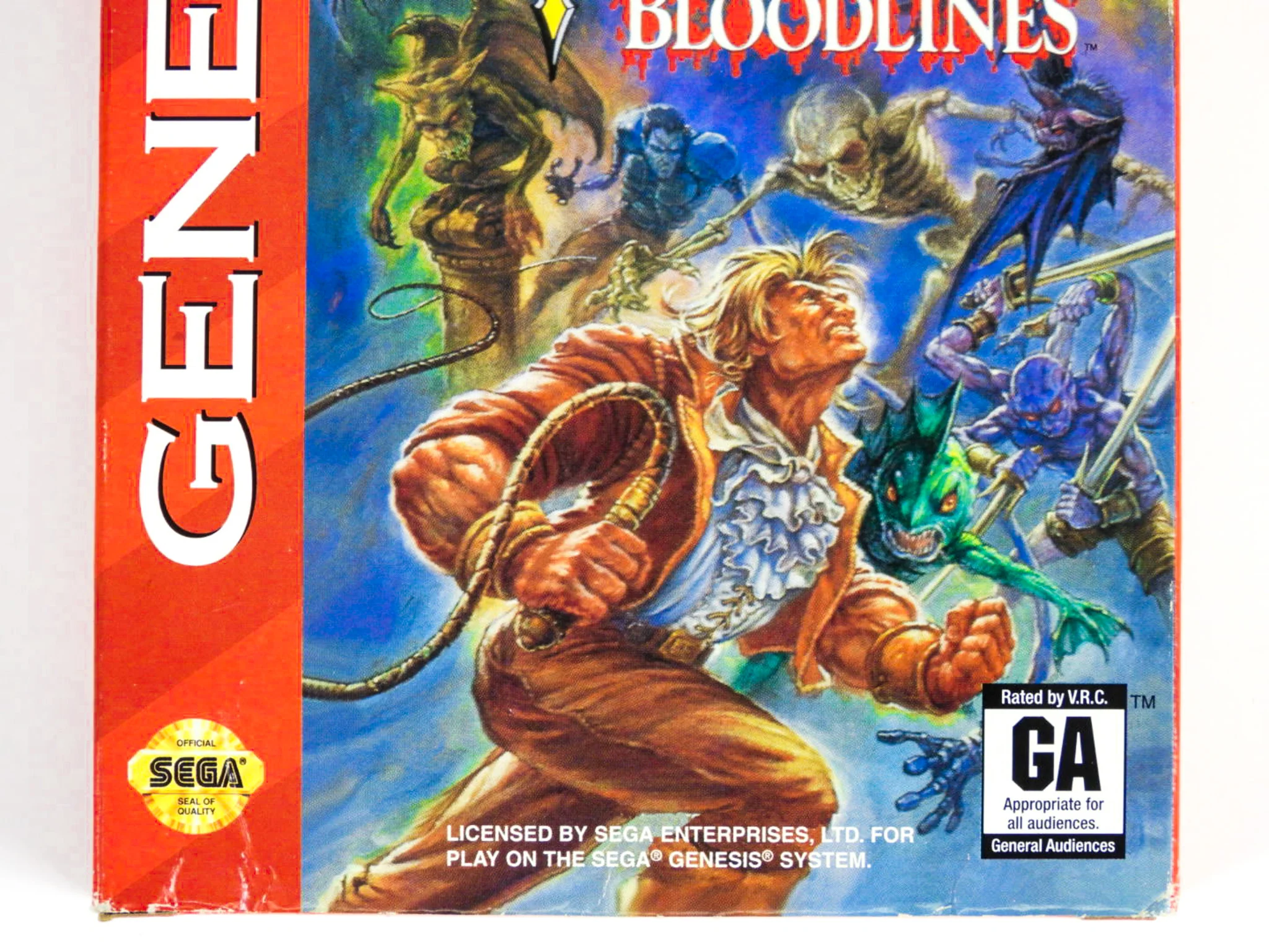 Castlevania: Bloodlines [Cardboard Box] (Sega Genesis) - Image 4