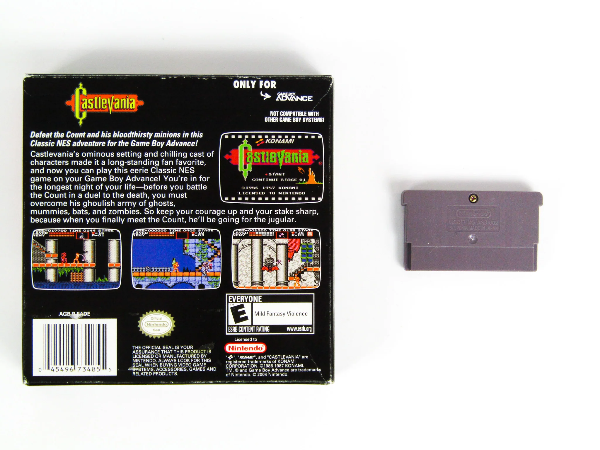 Castlevania [Classic NES Series] (Nintendo Game Boy Advance / GBA) - Image 10