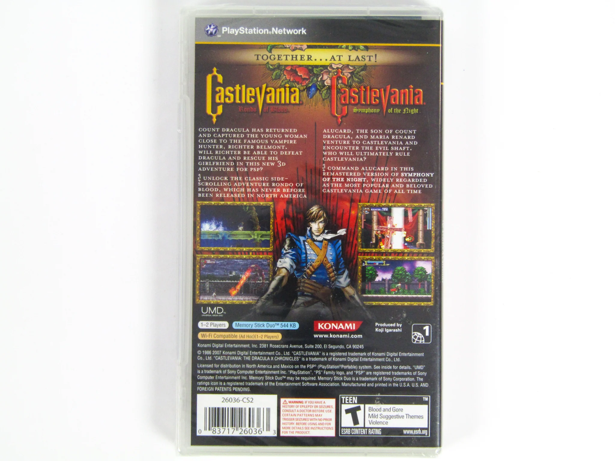 Castlevania Dracula X Chronicles [Favorites] (PlayStation Portable / PSP) - Image 2