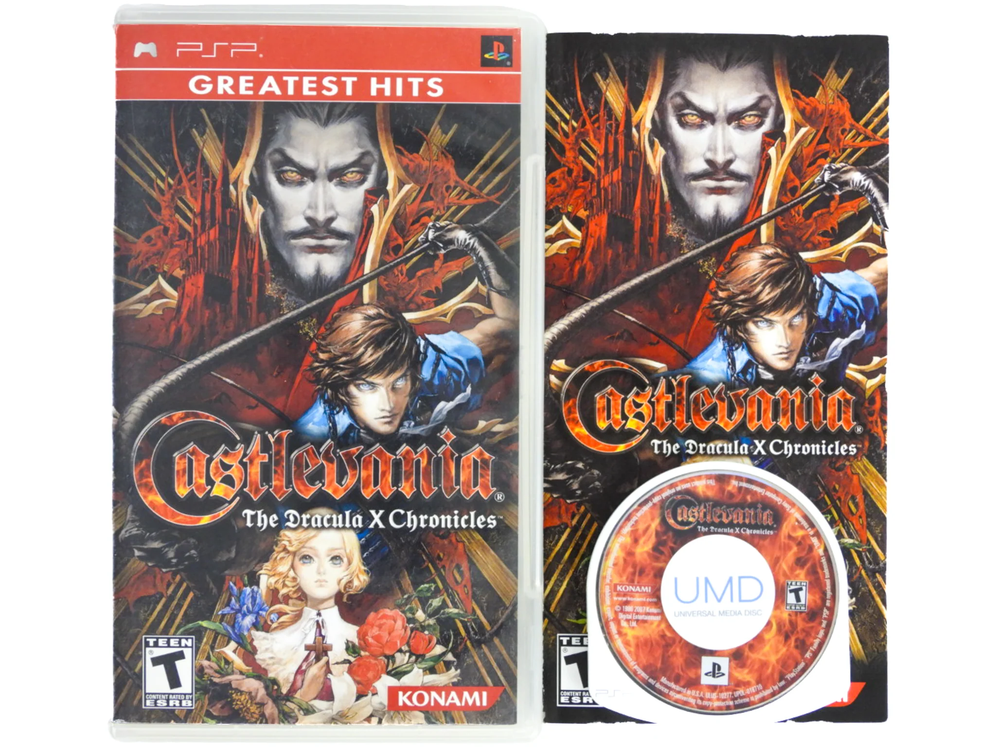 Castlevania: Dracula X Chronicles [Greatest Hits] (PlayStation Portable / PSP) - Image 2