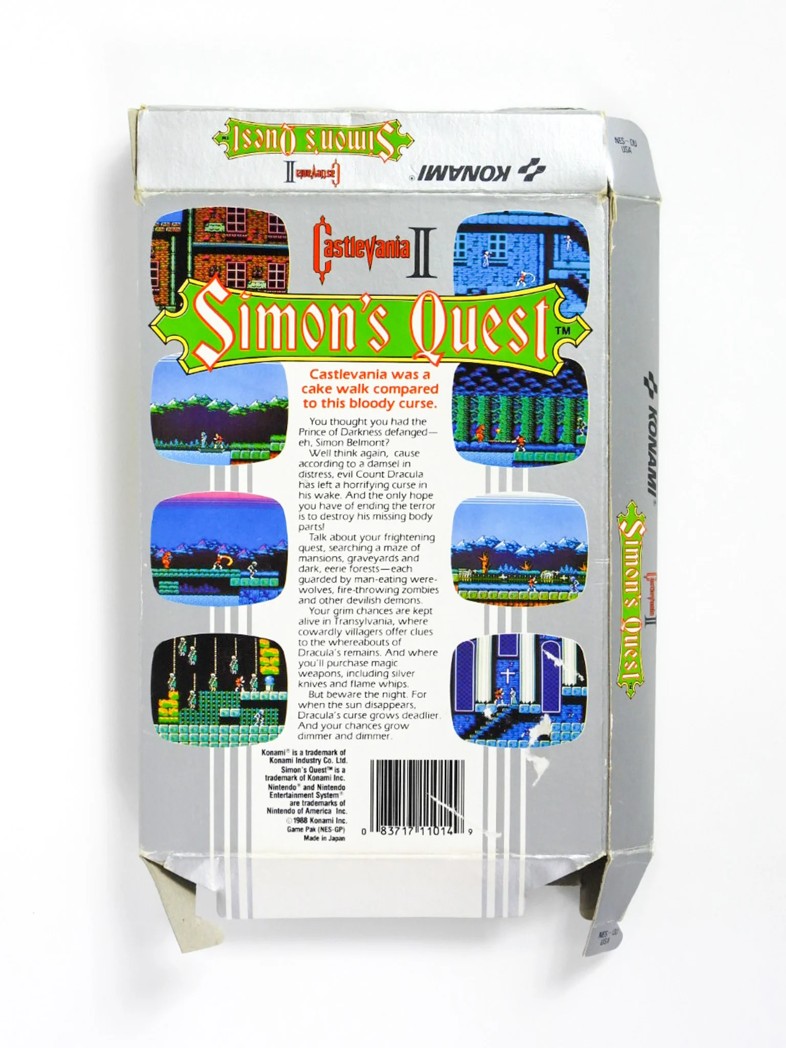 Castlevania II 2 Simon's Quest [Box] (Nintendo / NES) - Image 2