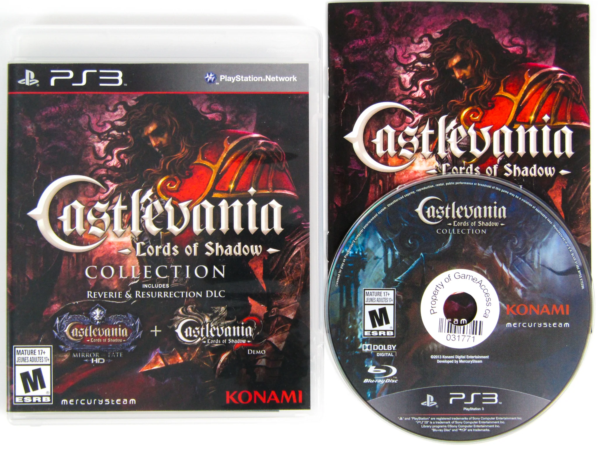 Castlevania Lords Of Shadow Collection (PlayStation 3 / PS3) - Image 2
