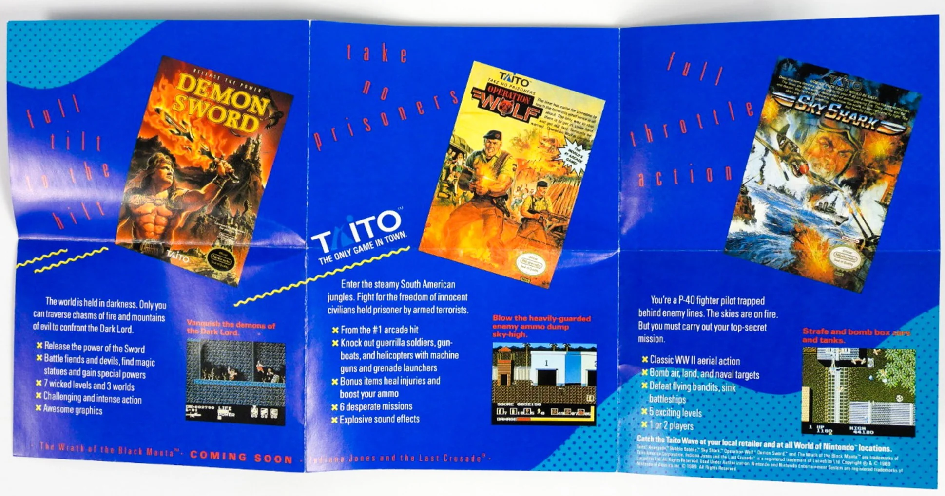 Catch The Taito Wave [Poster] (Nintendo / NES) - Image 2