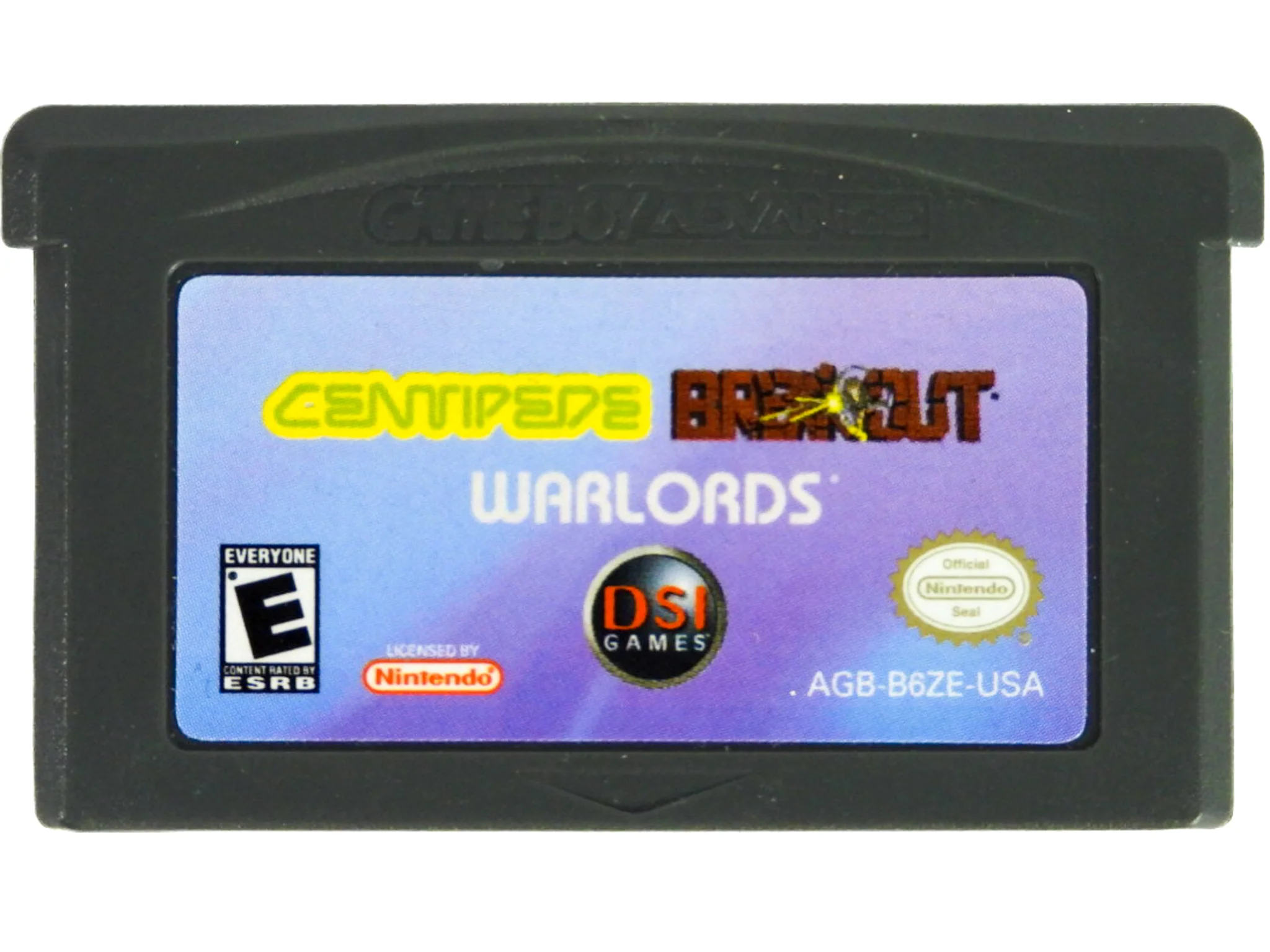Centipede Breakout And Warlords (Nintendo Game Boy Advance / GBA) - Image 5