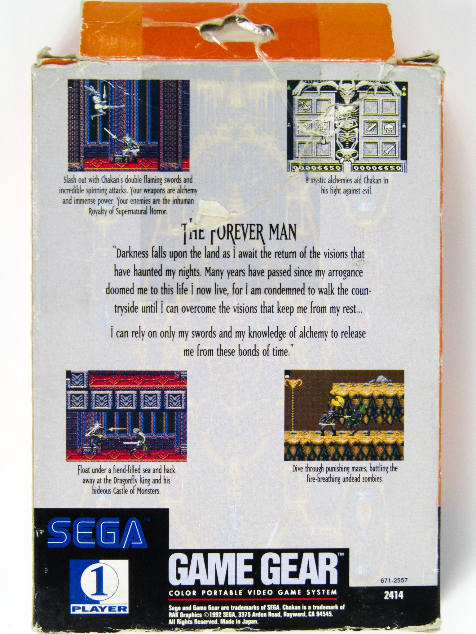 Chakan (Sega Game Gear) - Image 3