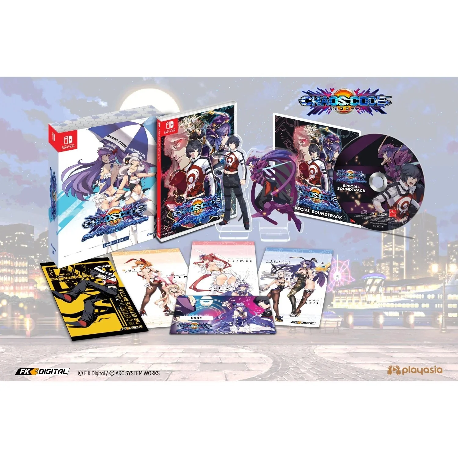 Chaos Code: New Sign Of Catastrophe [Limited Edition] (Nintendo Switch) - Image 2
