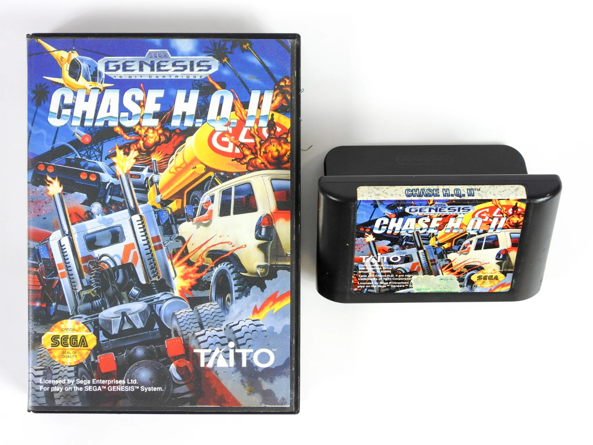 Chase HQ II 2 (Sega Genesis) - Image 2