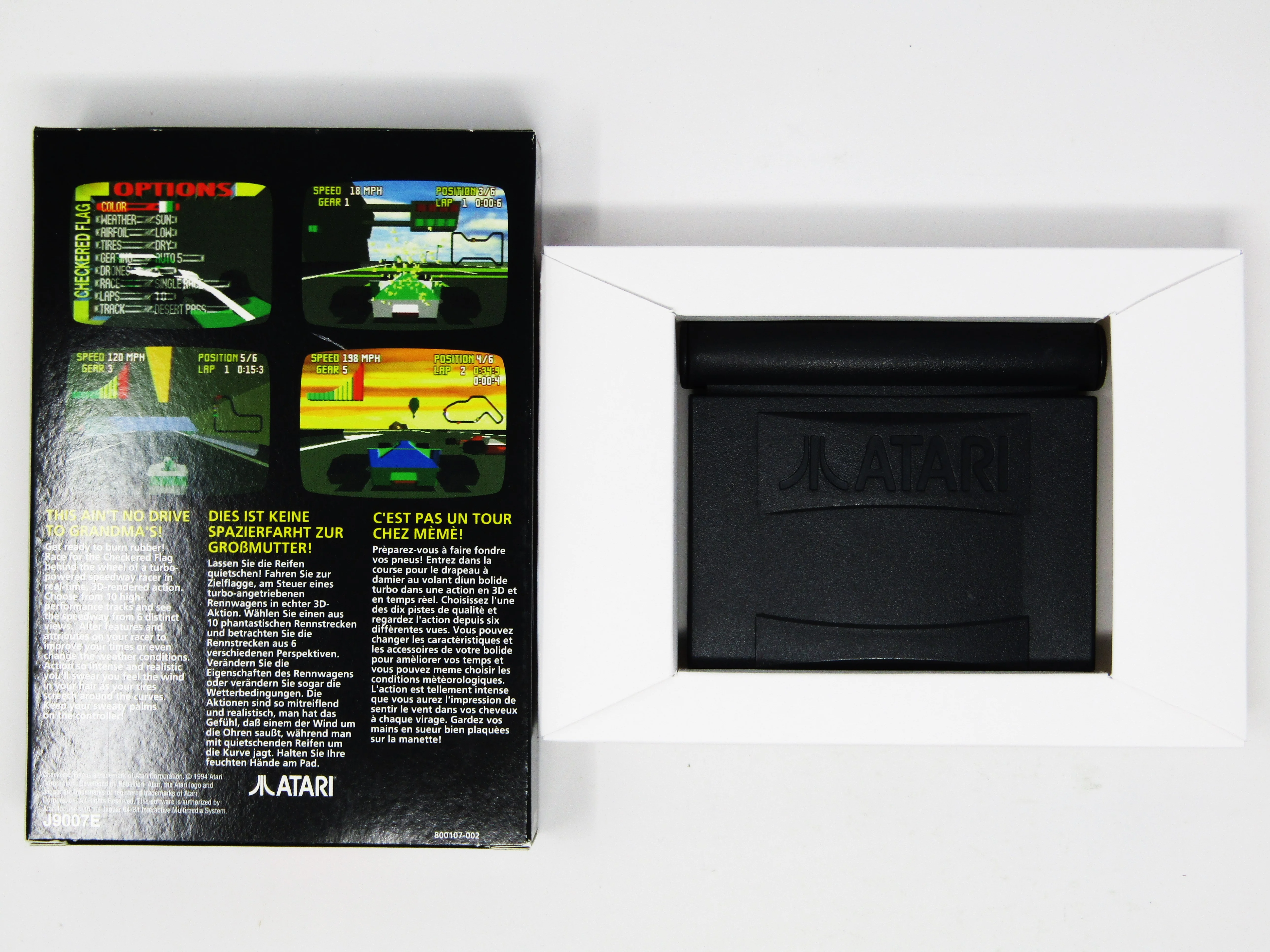 Checkered Flag (Atari Jaguar) - Image 2