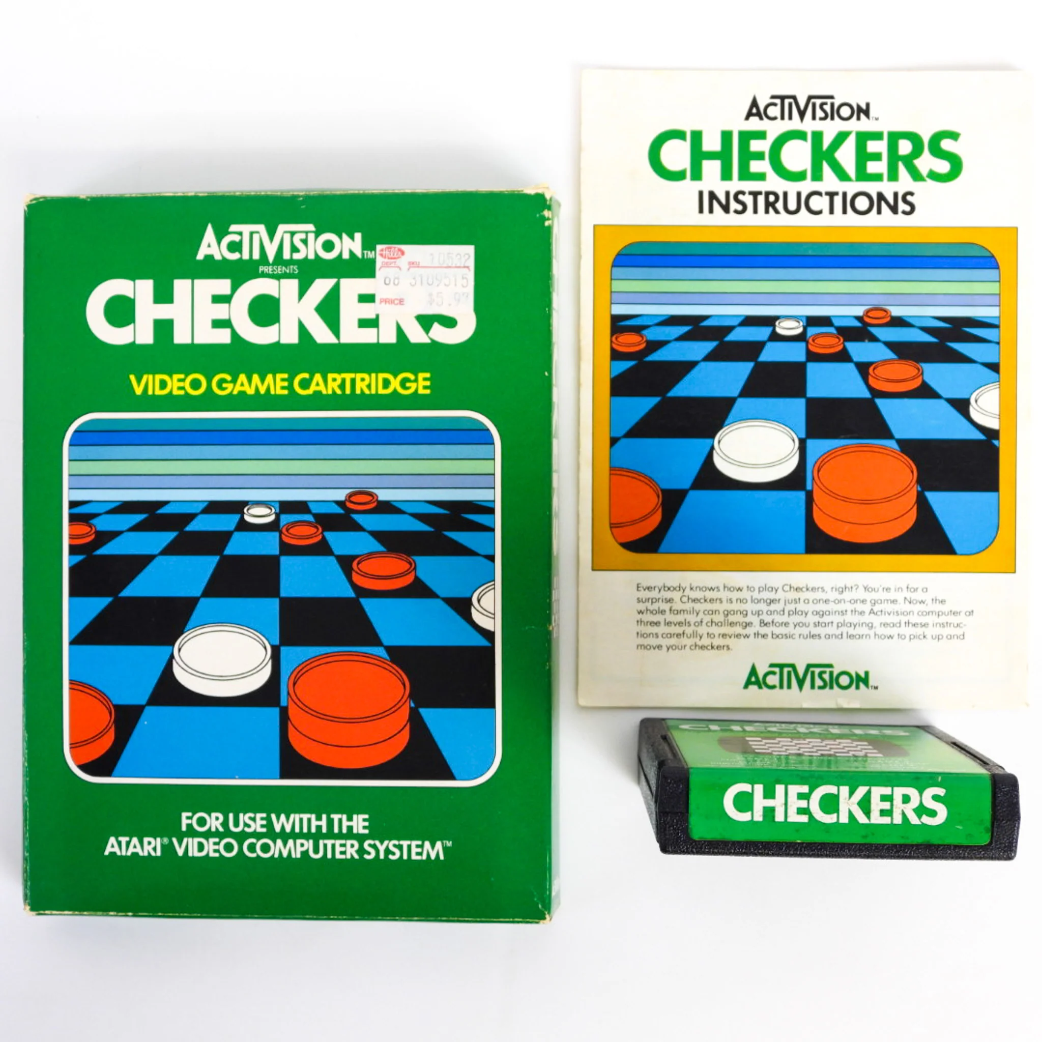 Checkers (Atari 2600) - Image 2