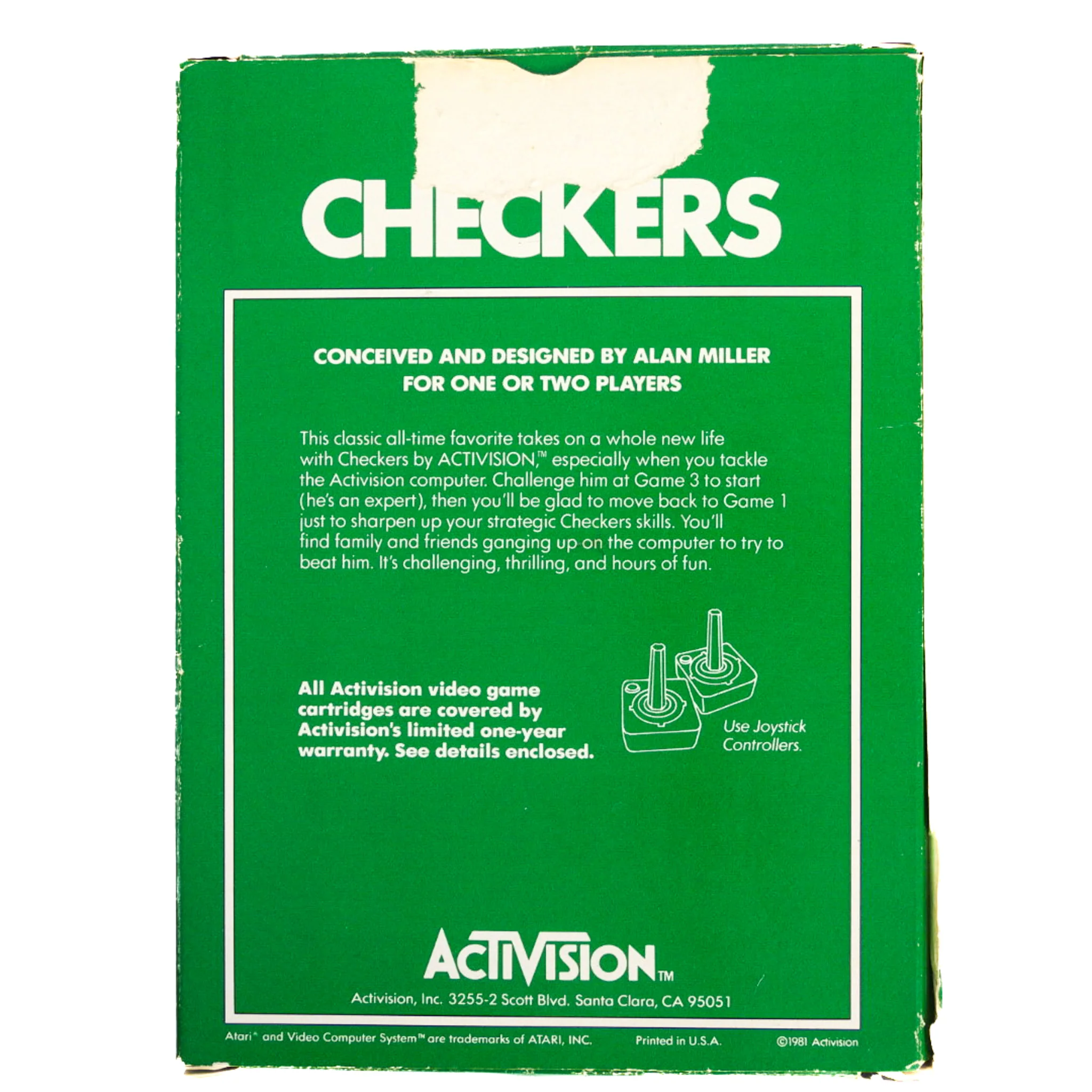 Checkers (Atari 2600) - Image 3