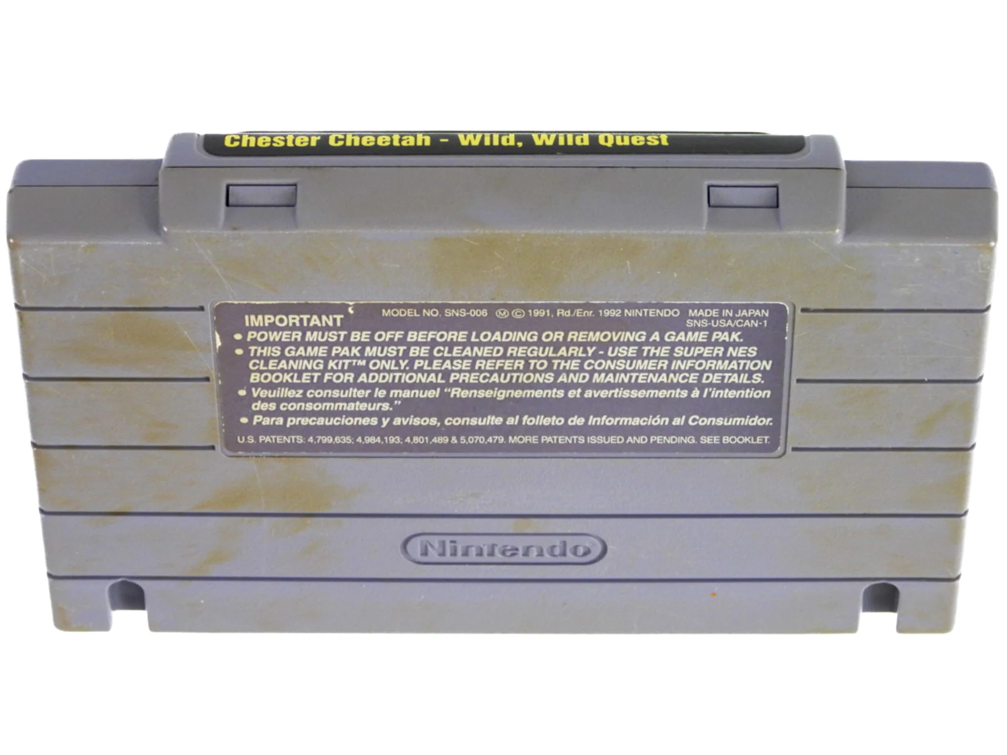 Chester Cheetah Wild Wild Quest (Super Nintendo / SNES) - Image 2