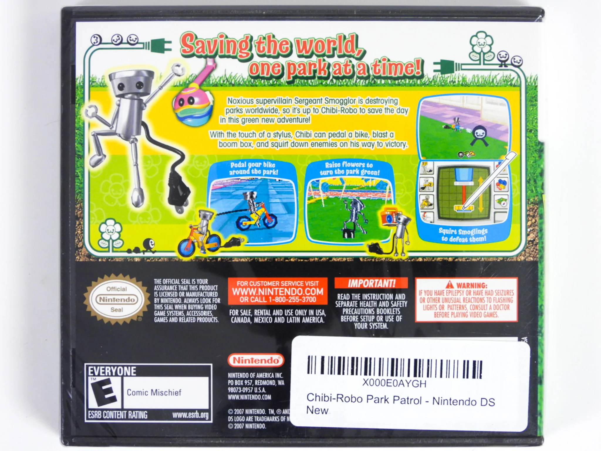 Chibi-Robo Park Patrol [WalMart Edition] (Nintendo DS) - Image 2