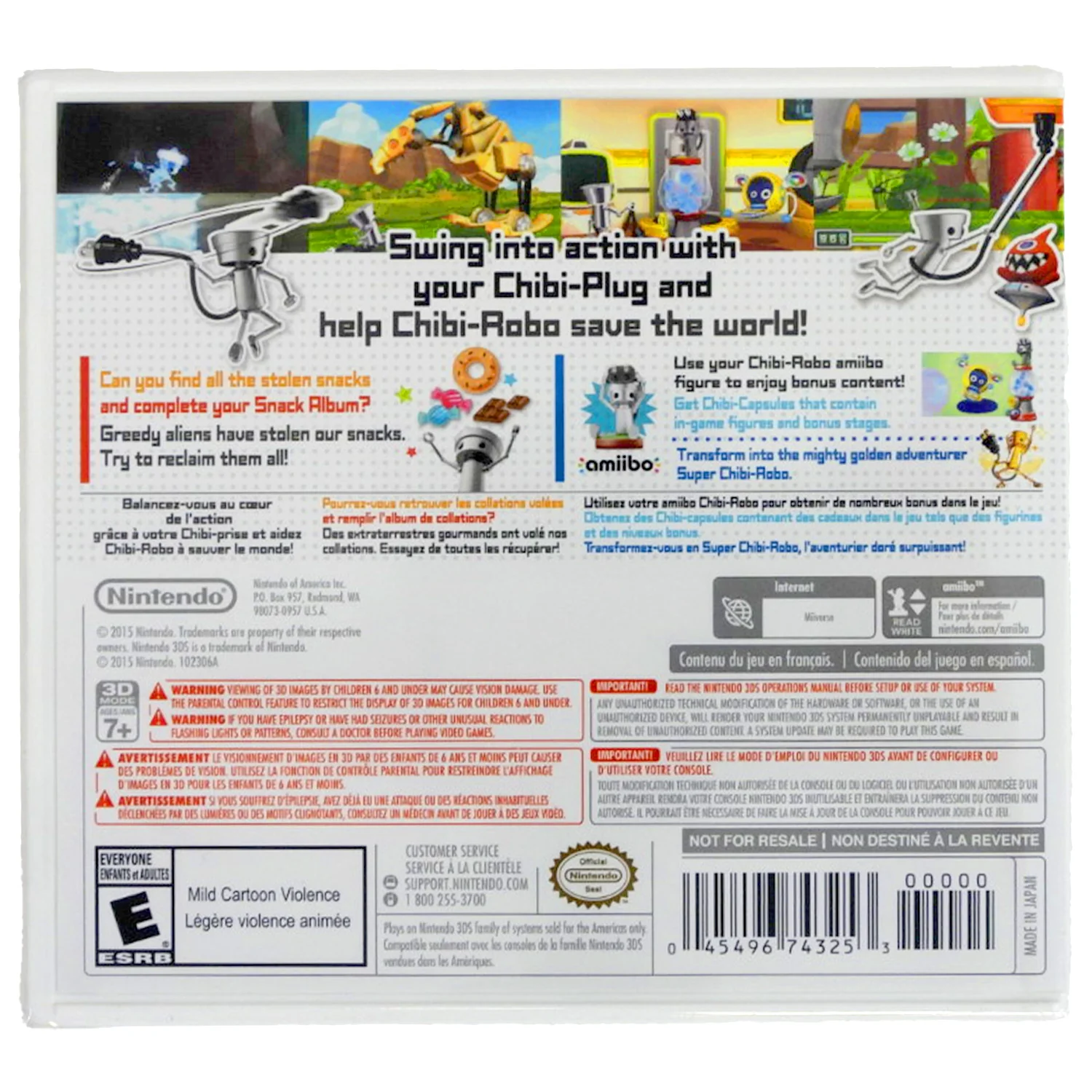 Chibi-Robo! Zip Lash [Amiibo Bundle] (Nintendo 3DS) - Image 5