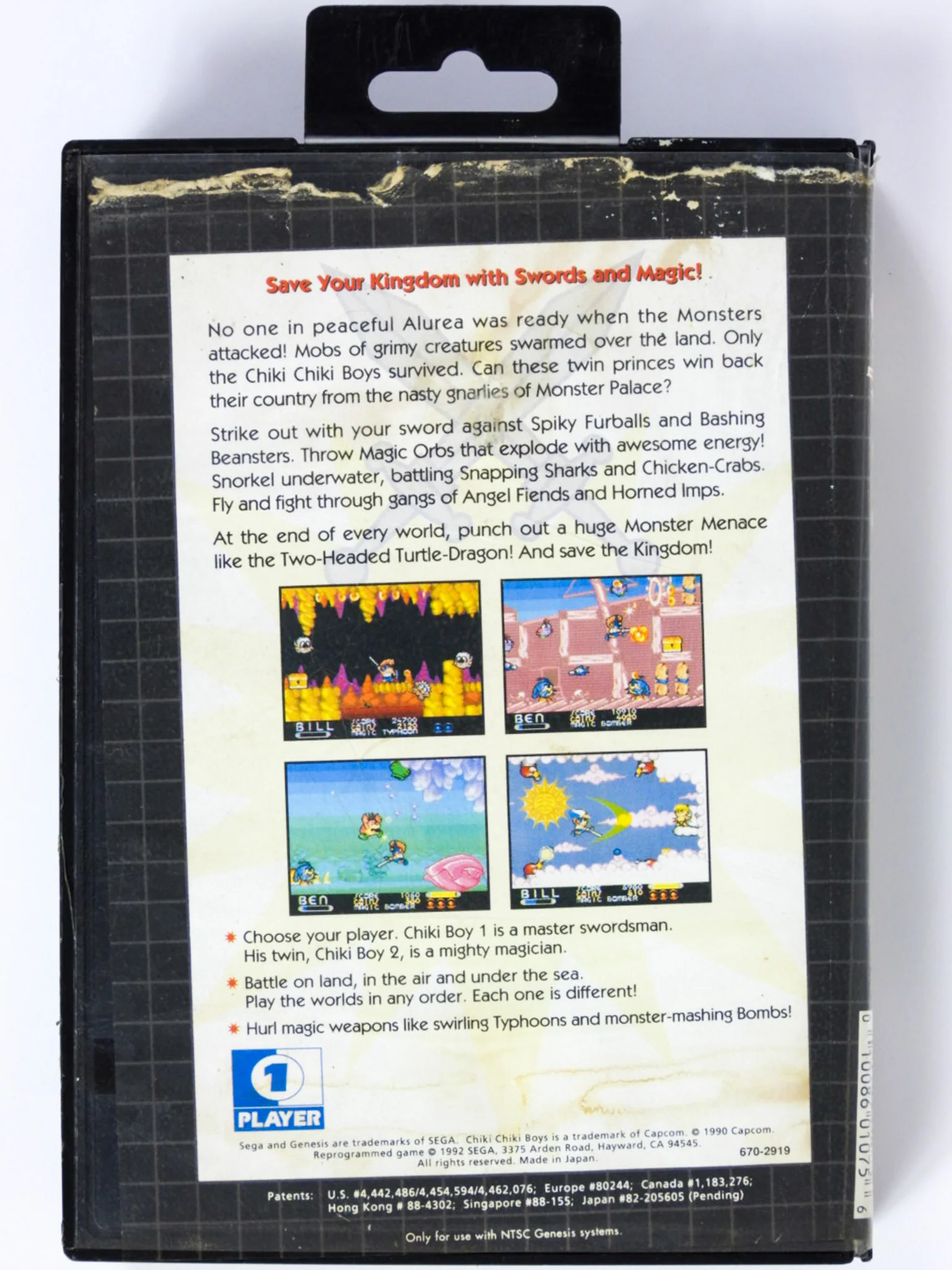 Chiki Chiki Boys (Sega Genesis) - Image 2