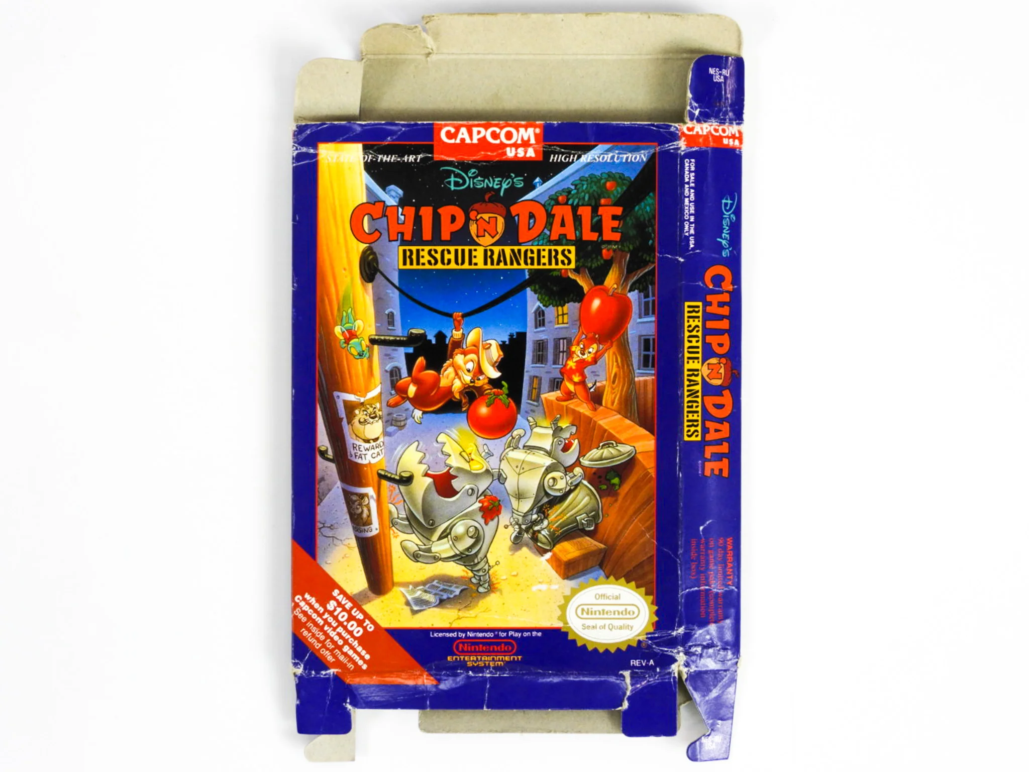 Chip And Dale Rescue Rangers [Box] (Nintendo / NES) - Image 3